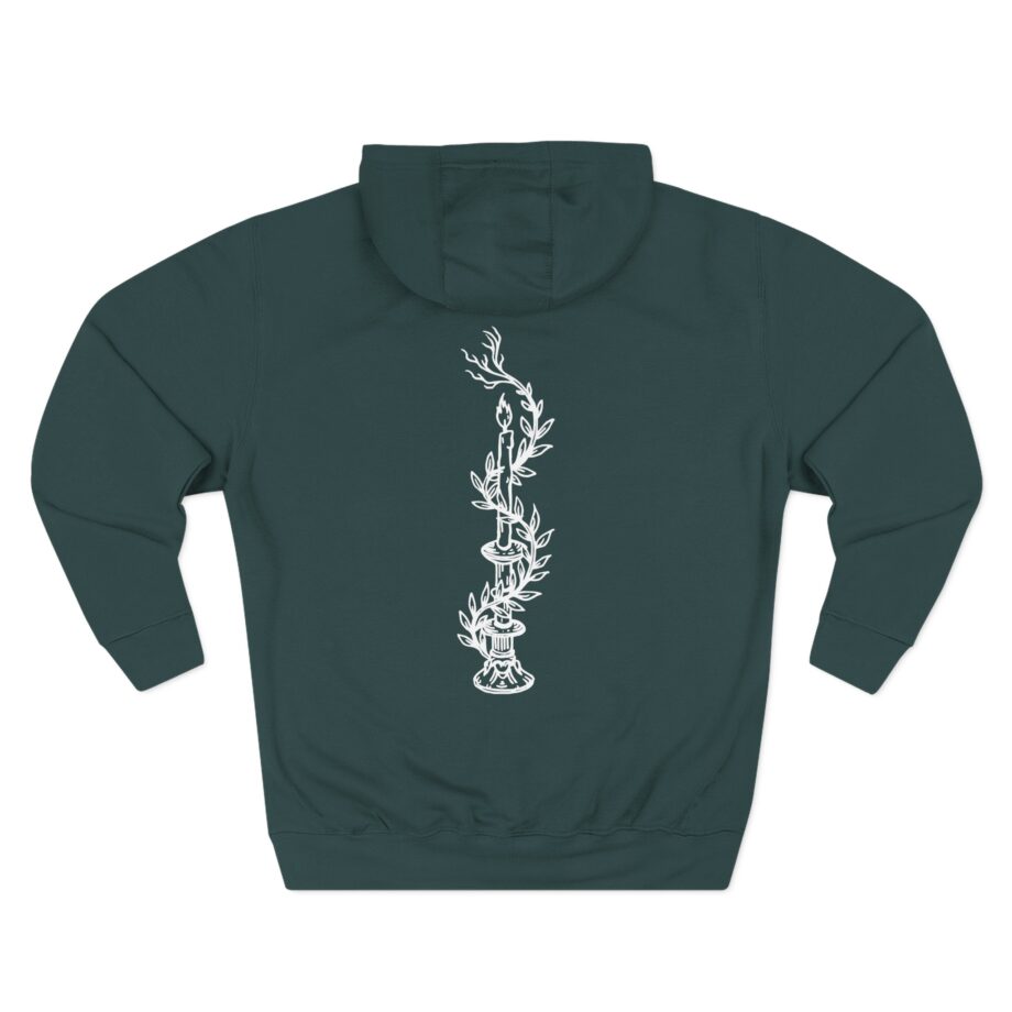 Oathbreaker Candle Three-Panel Fleece Hoodie