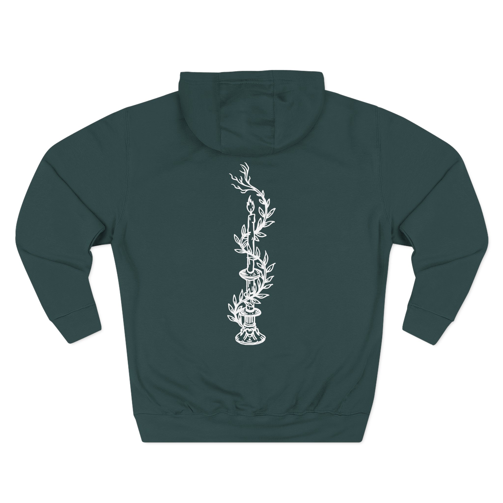 Oathbreaker Candle Three-Panel Fleece Hoodie