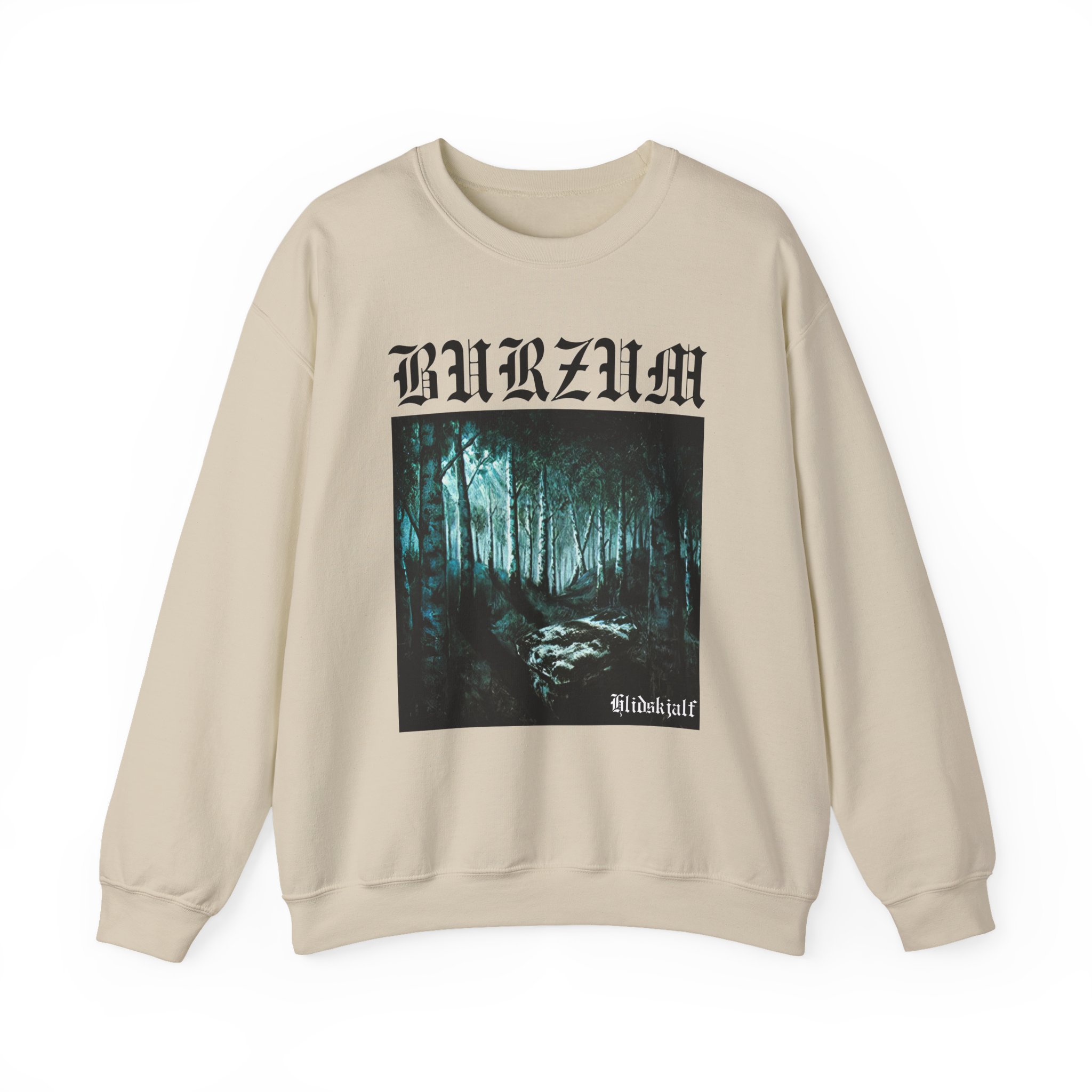 Burzum Hlidskjalf Unisex Heavy Blendâ„¢ Crewneck Sweatshirt