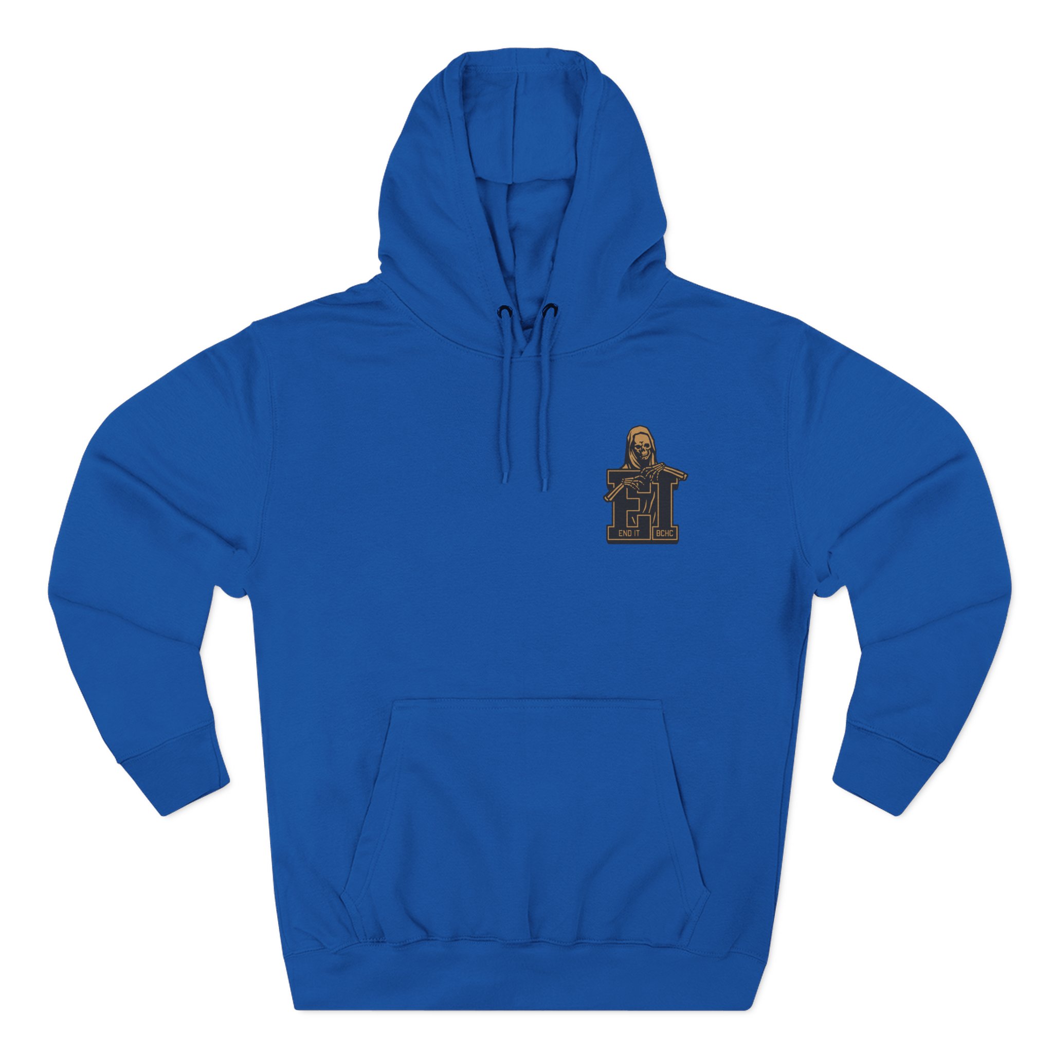 End It Bchc Reaper Emblem Three-Panel Fleece Hoodie