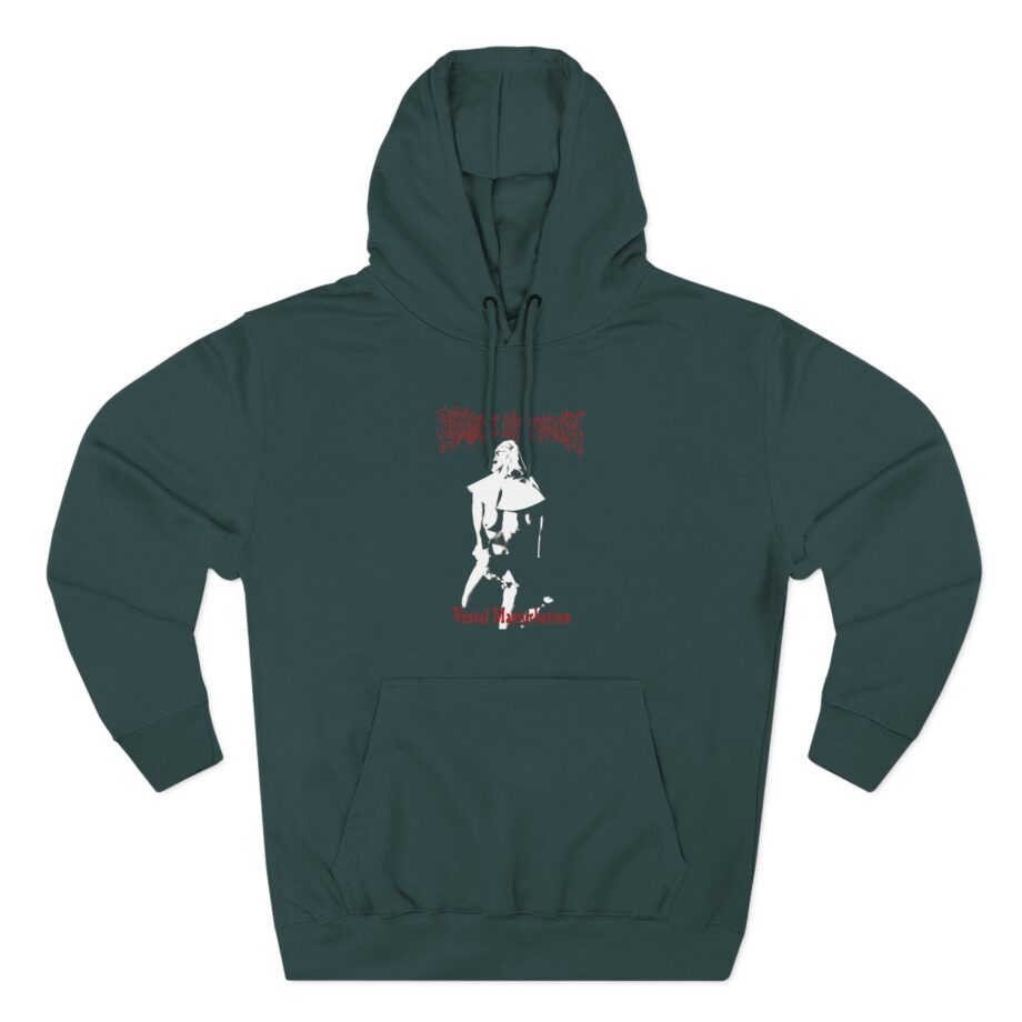 Cradle of Filth Vestal Masturbation Three-Panel Fleece Hoodie