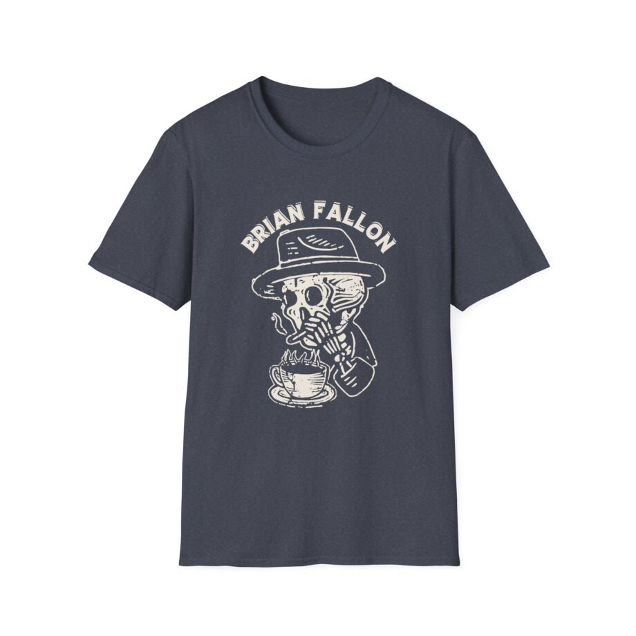 Brian Fallon Smoking Skeleton Unisex Softstyle T-Shirt