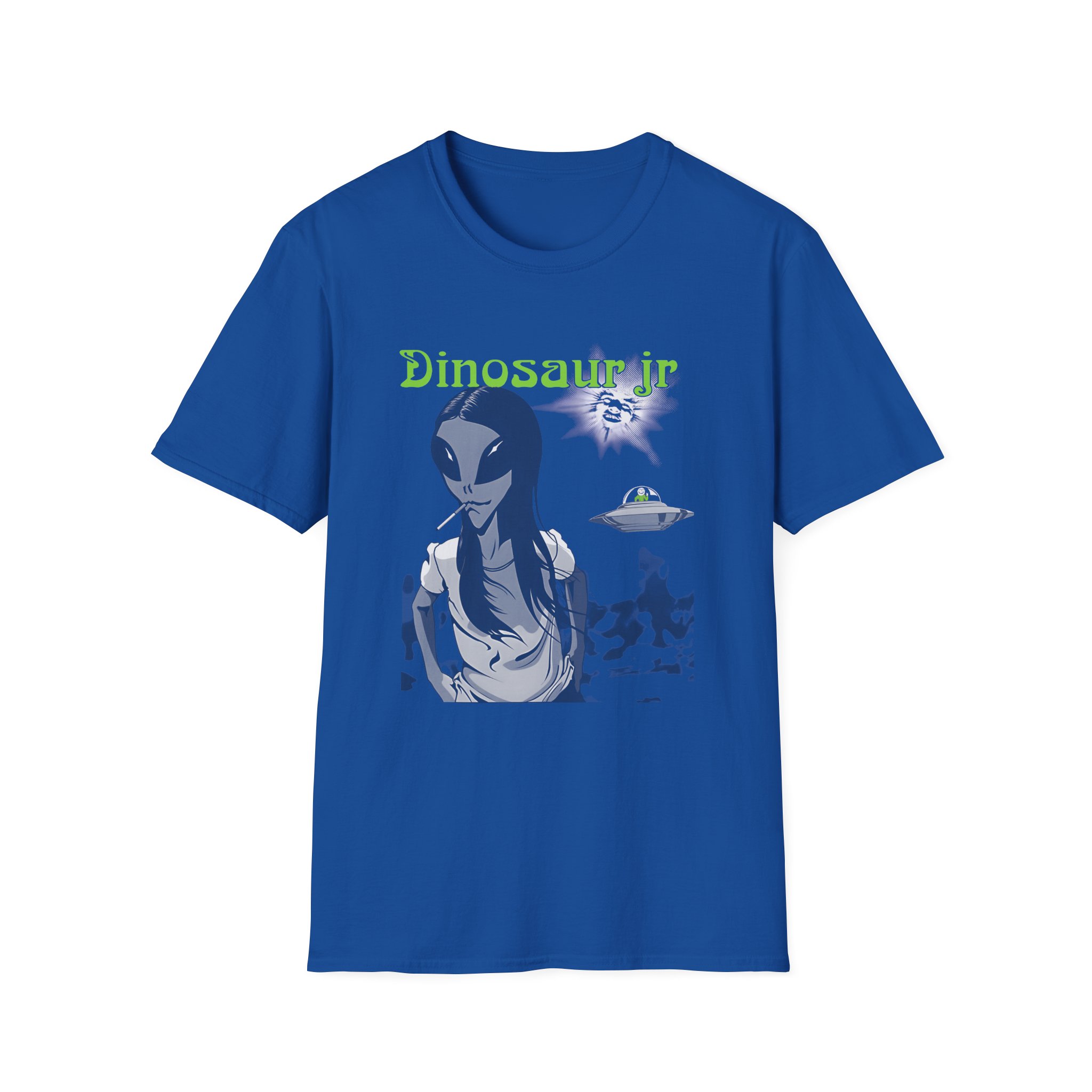 Dinosaur Jr Alien Unisex Softstyle T-Shirt