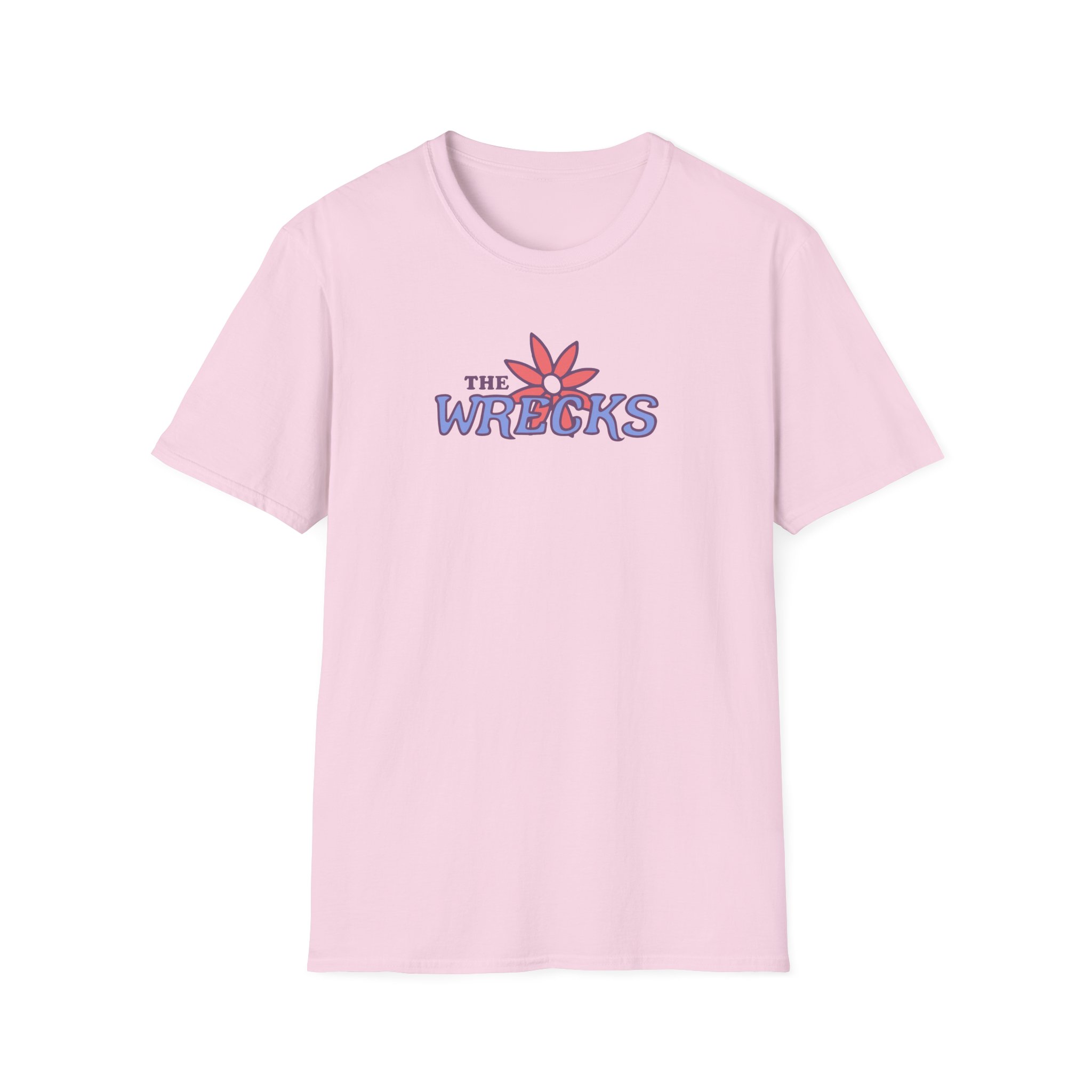 The Wrecks Floral Unisex Softstyle T-Shirt