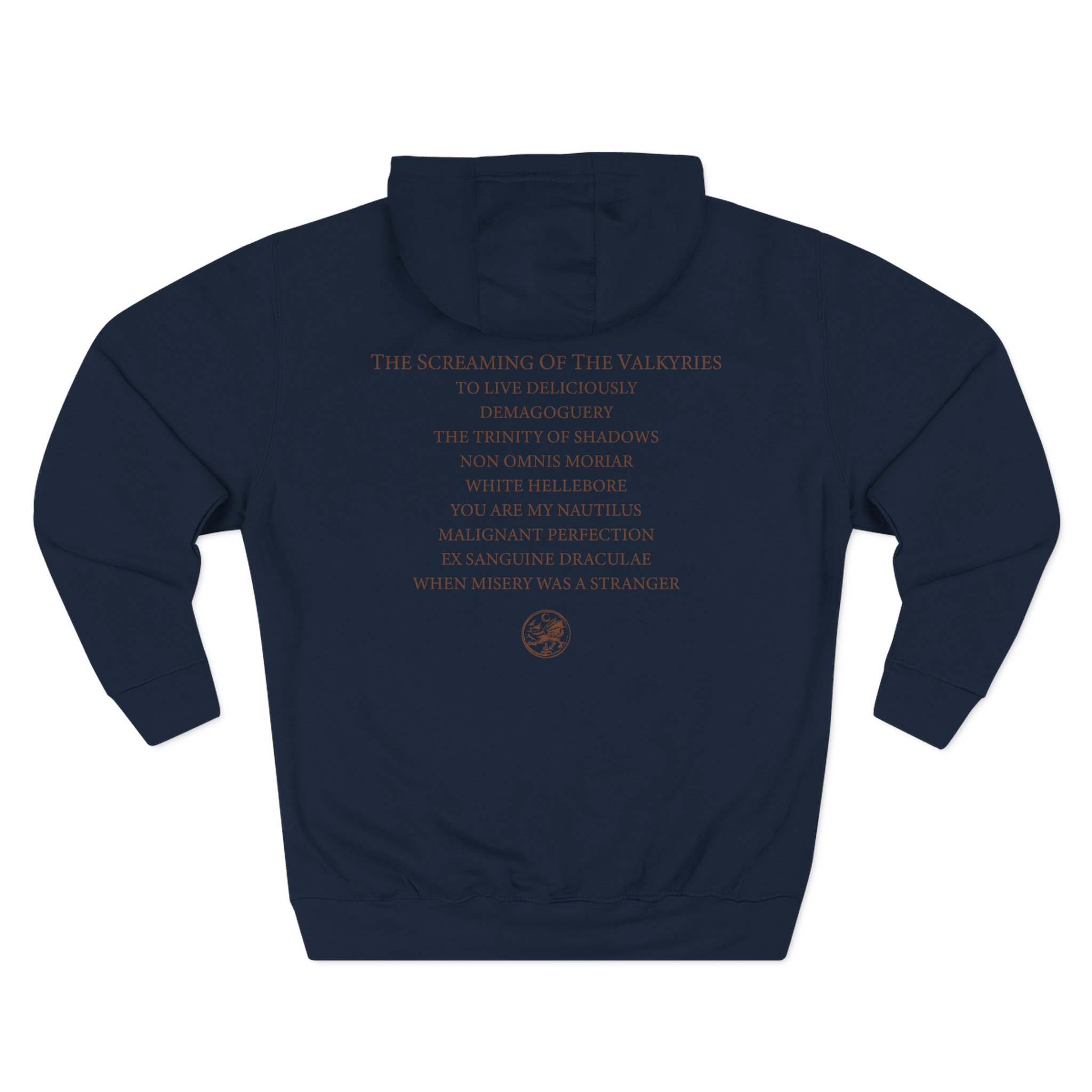 Cradle of Filth Valkyrie Sigil Three-Panel Fleece Hoodie