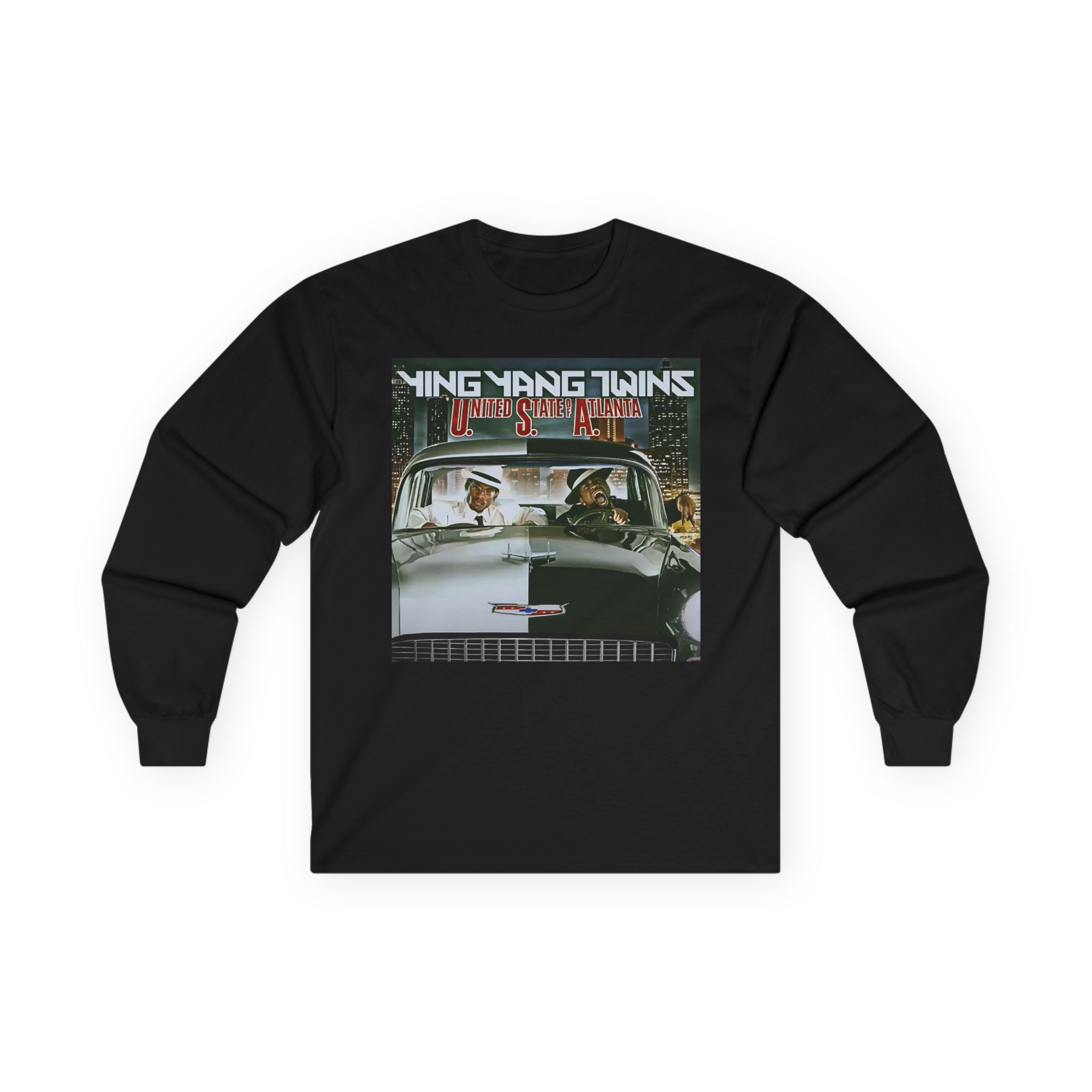 Ying Yang Twins United State Of Atlanta Album Cover Unisex Ultra Cotton Long Sleeve Tee