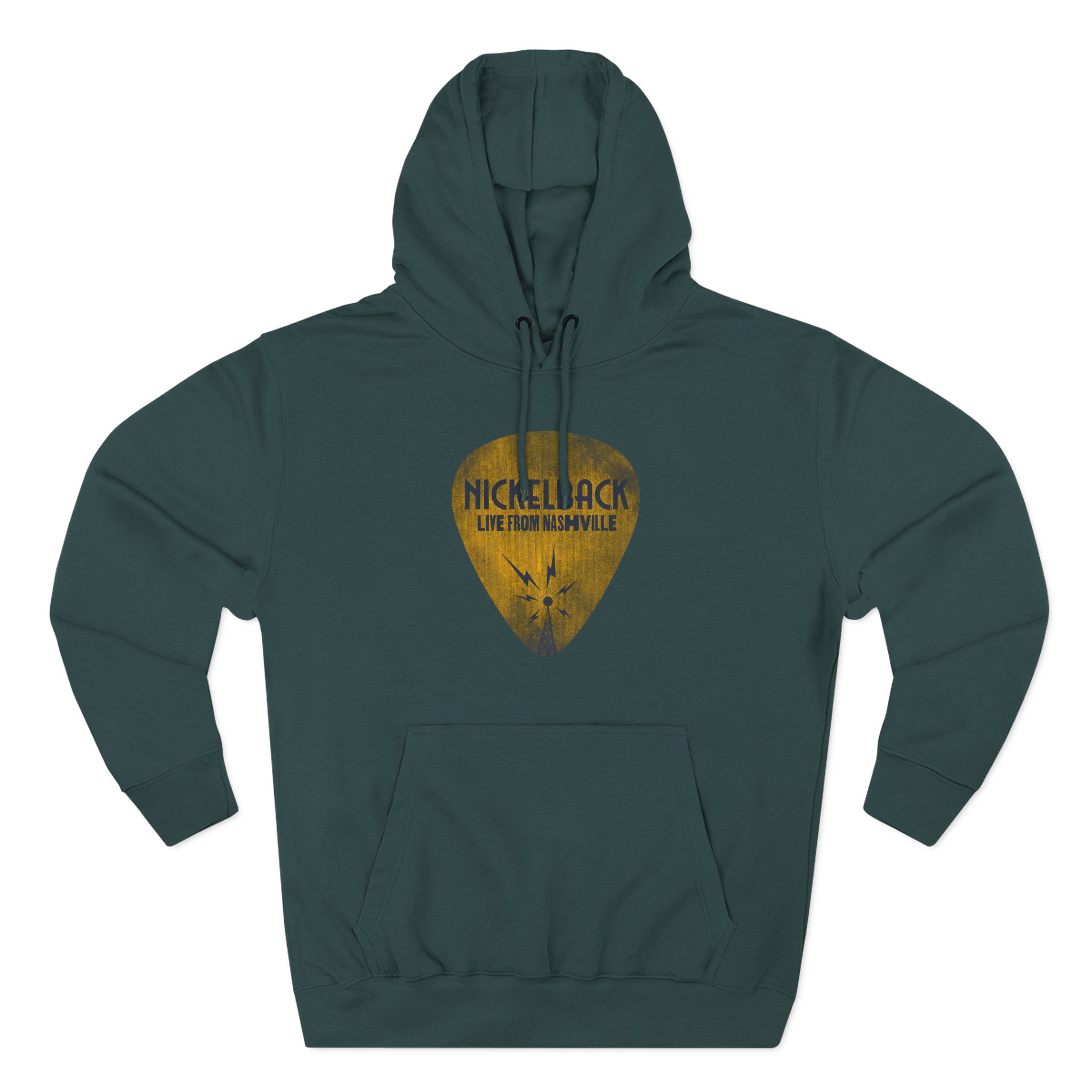 Nickelback Live From Nashville Three-Panel Fleece Hoodie