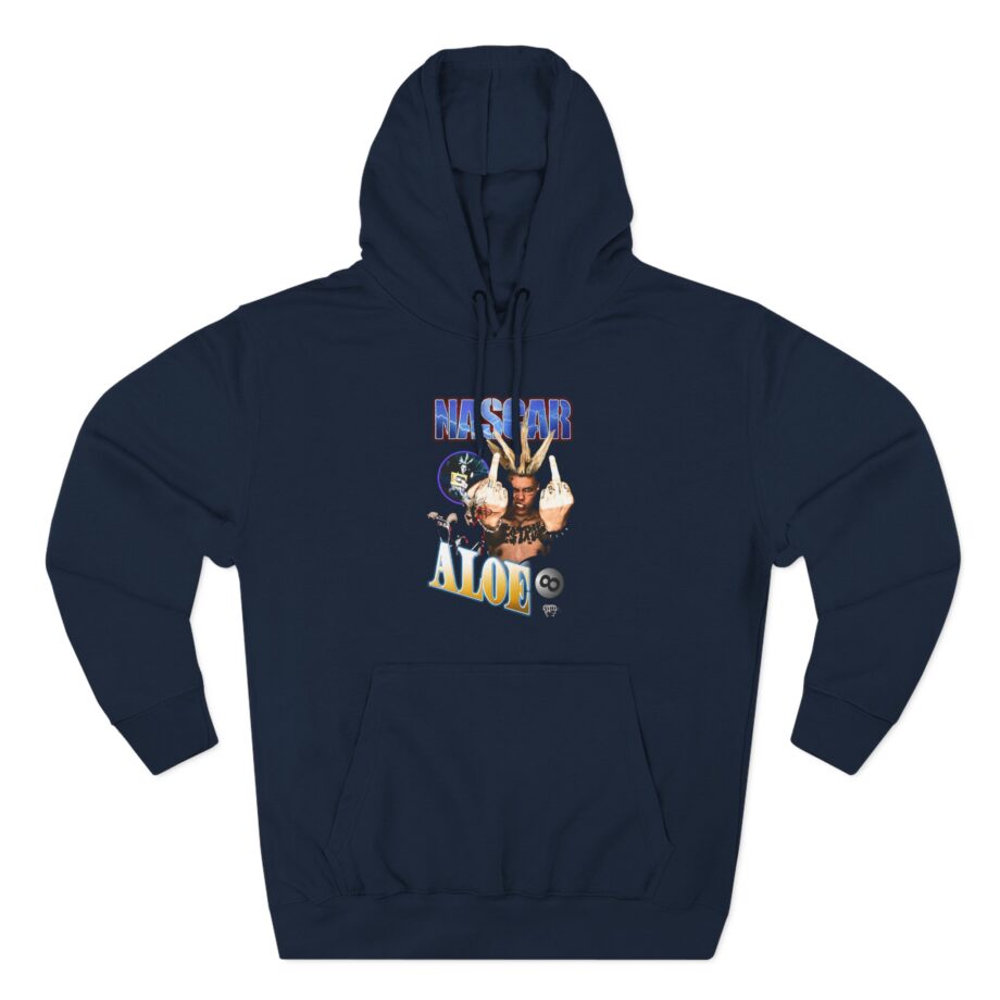 Nascar Aloe Three-Panel Fleece Hoodie