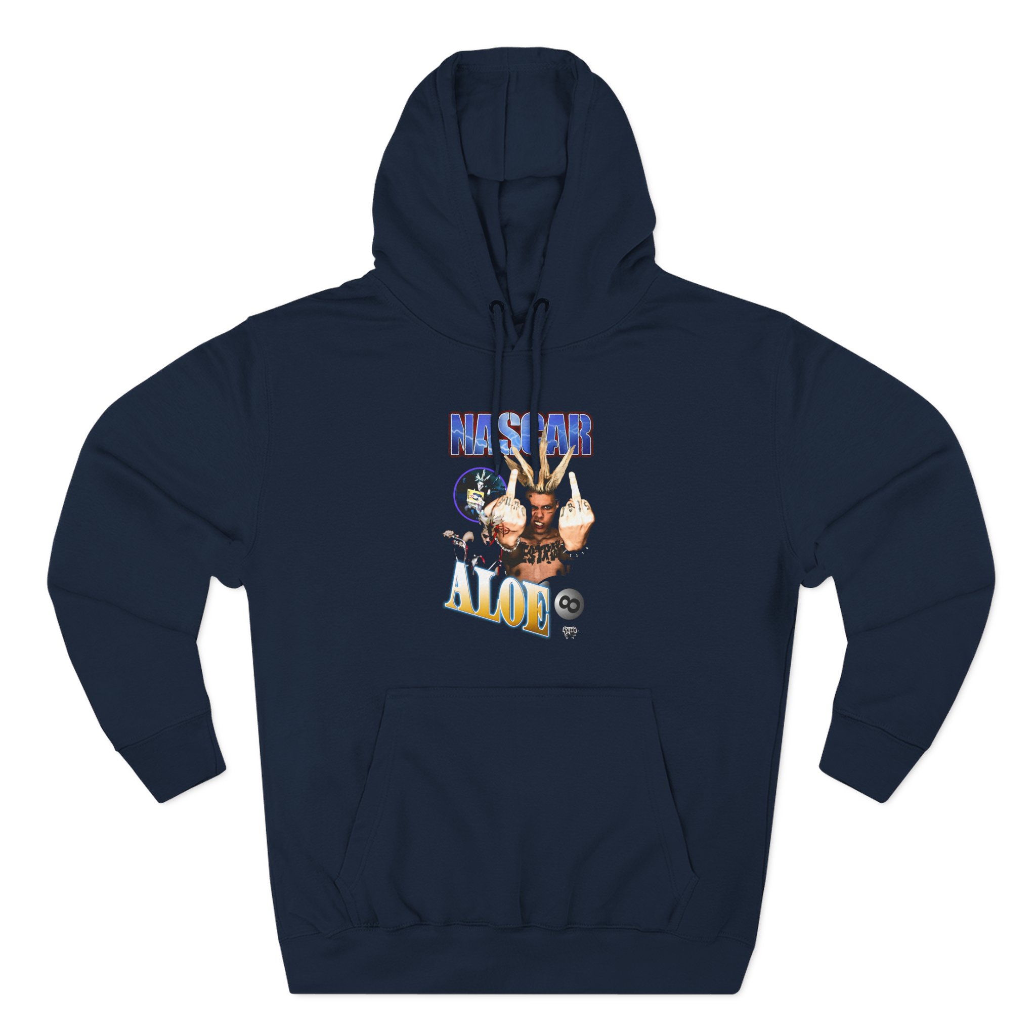 Nascar Aloe Three-Panel Fleece Hoodie