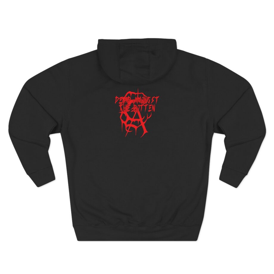 Carach Angren Dead Amongst the Rotten Three-Panel Fleece Hoodie
