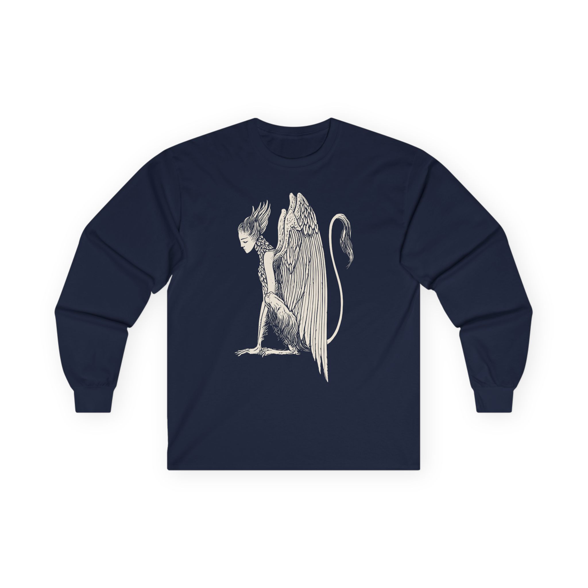 Alcest Spiritual Instinct Back Logo Unisex Ultra Cotton Long Sleeve Tee