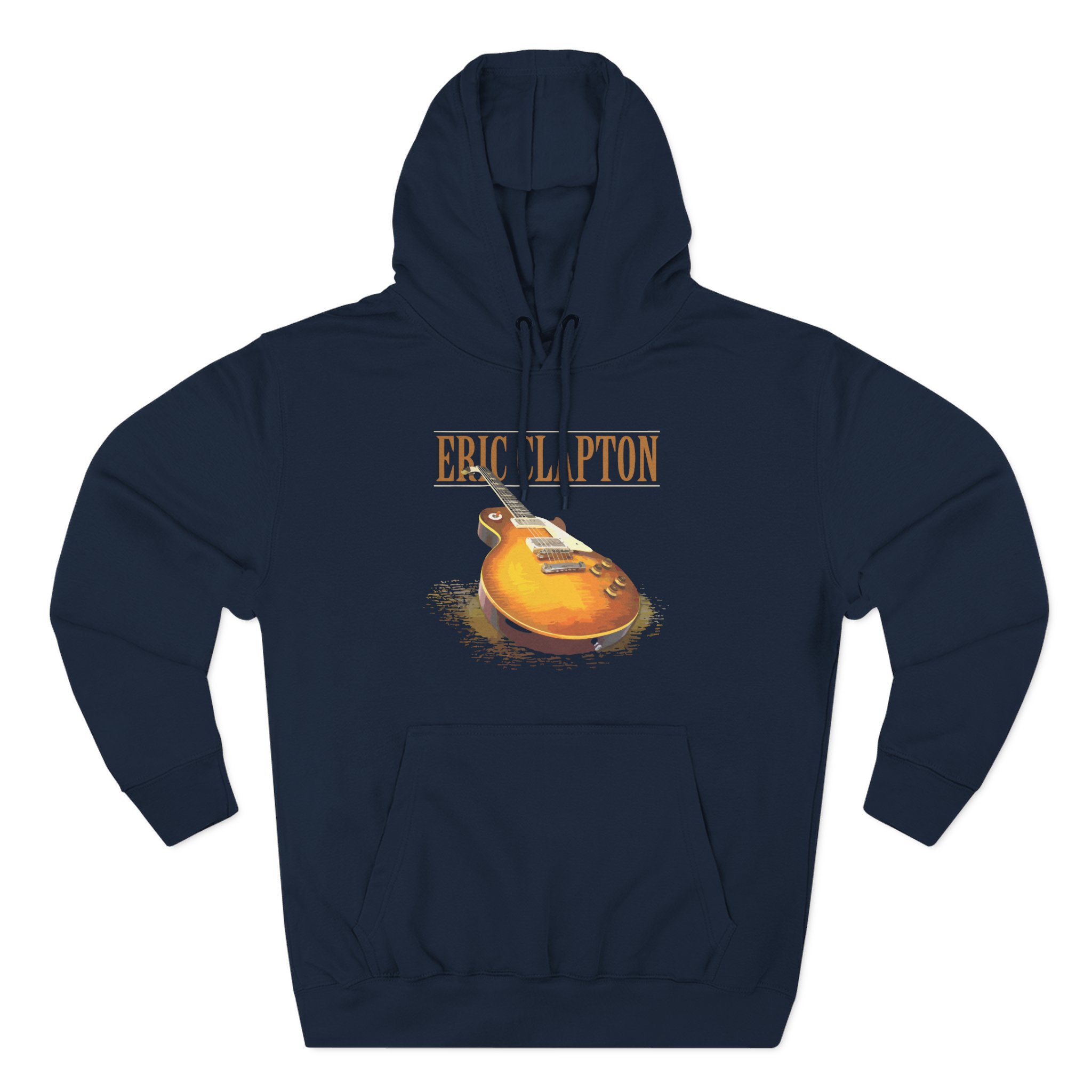 Eric Clapton 3d Guitar Three-Panel Fleece Hoodie