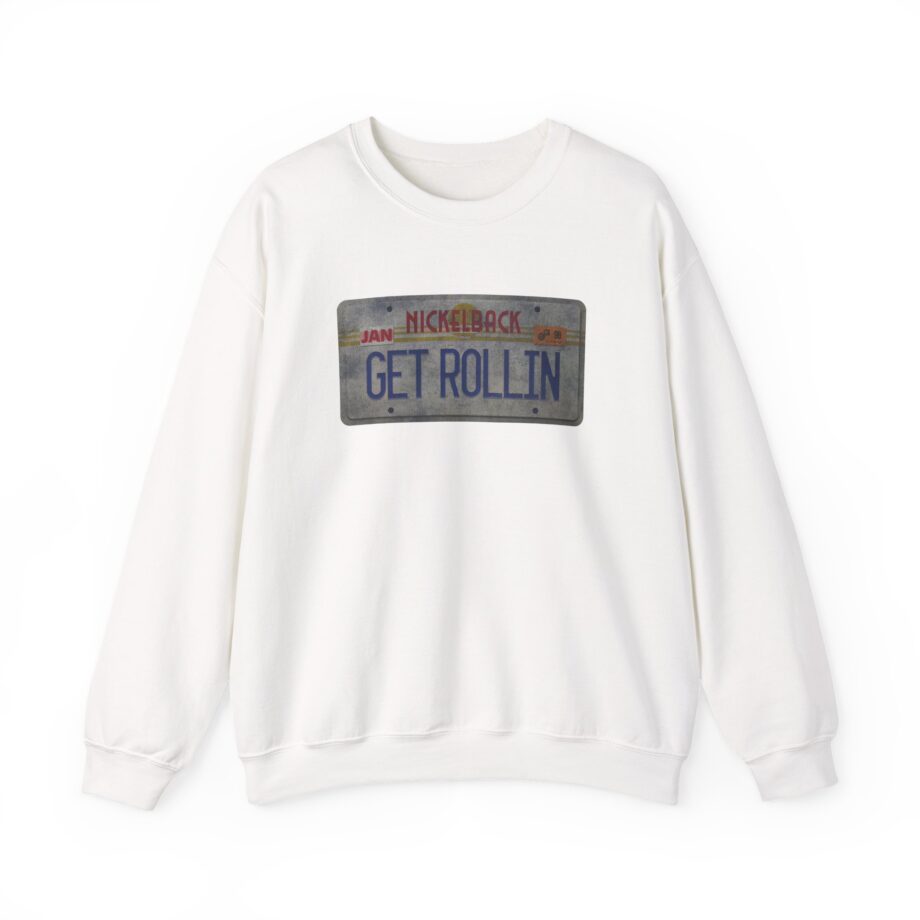 Nickelback Get Rollin Unisex Heavy Blend™ Crewneck Sweatshirt