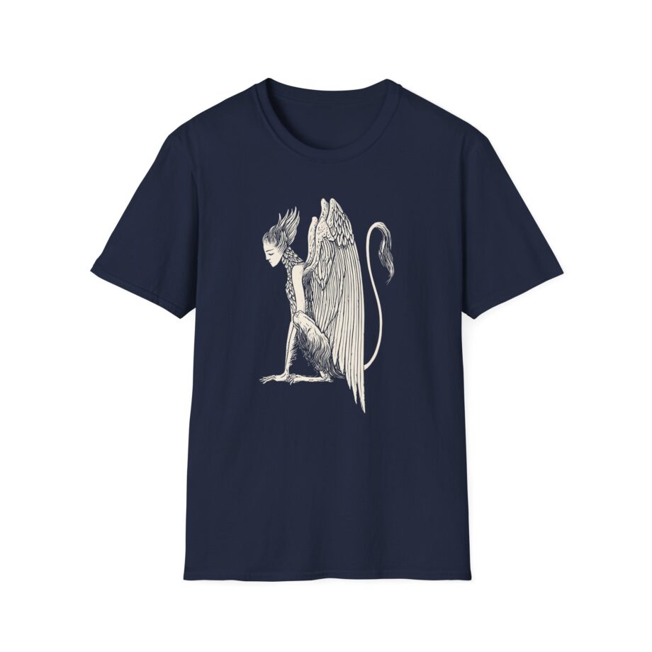 Alcest Spiritual Instinct Back Logo Unisex Softstyle T-Shirt