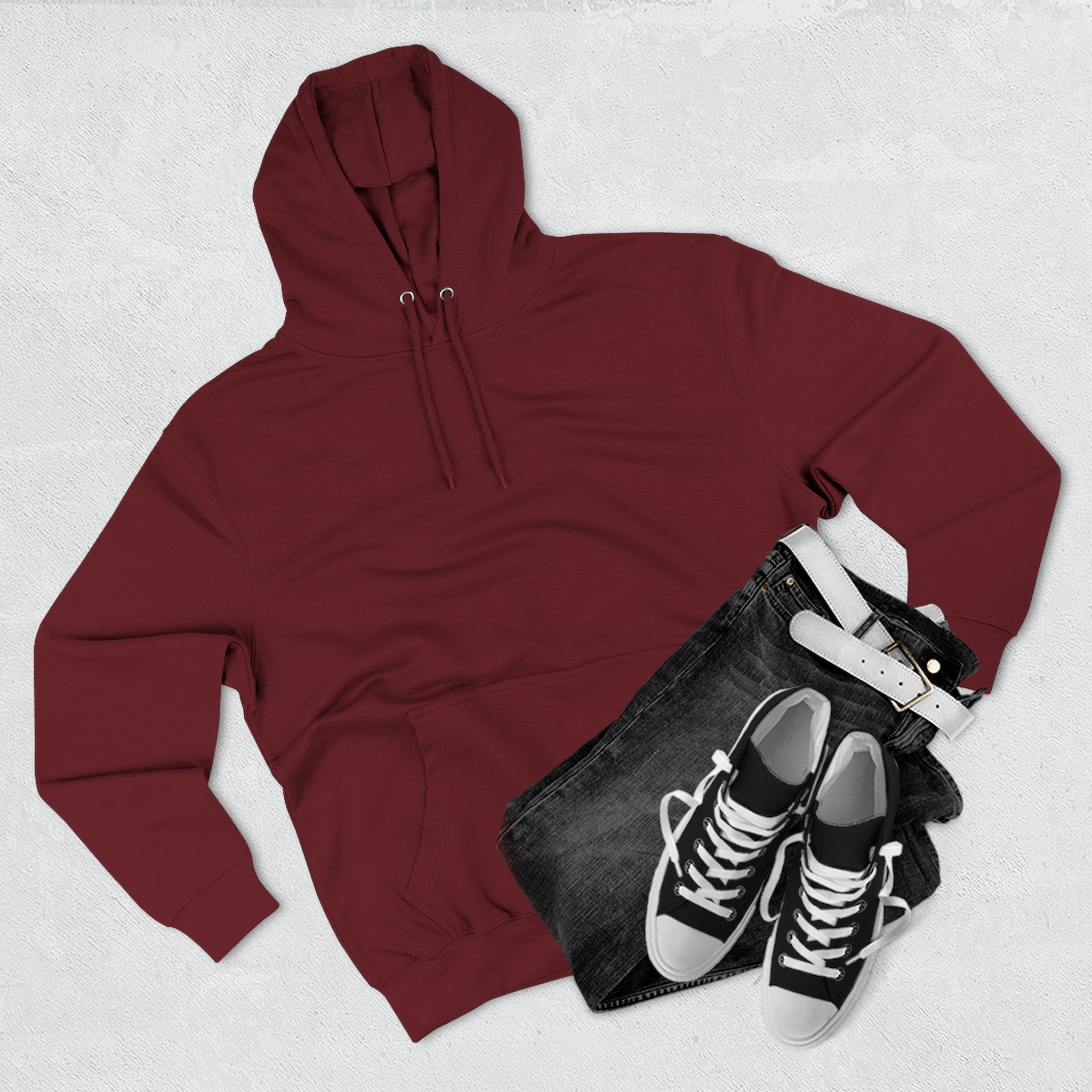 Sickos Three-Panel Fleece Hoodie