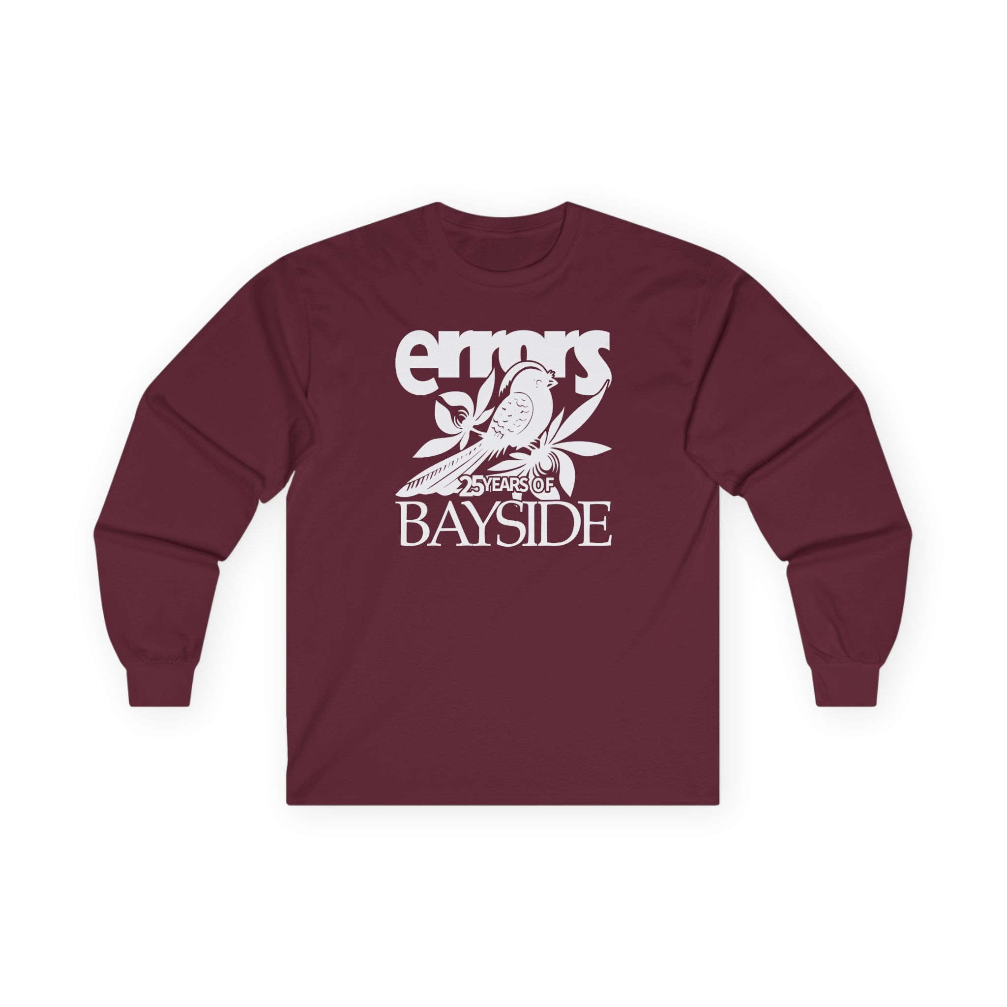 Bayside Errors Anniversary Unisex Ultra Cotton Long Sleeve Tee
