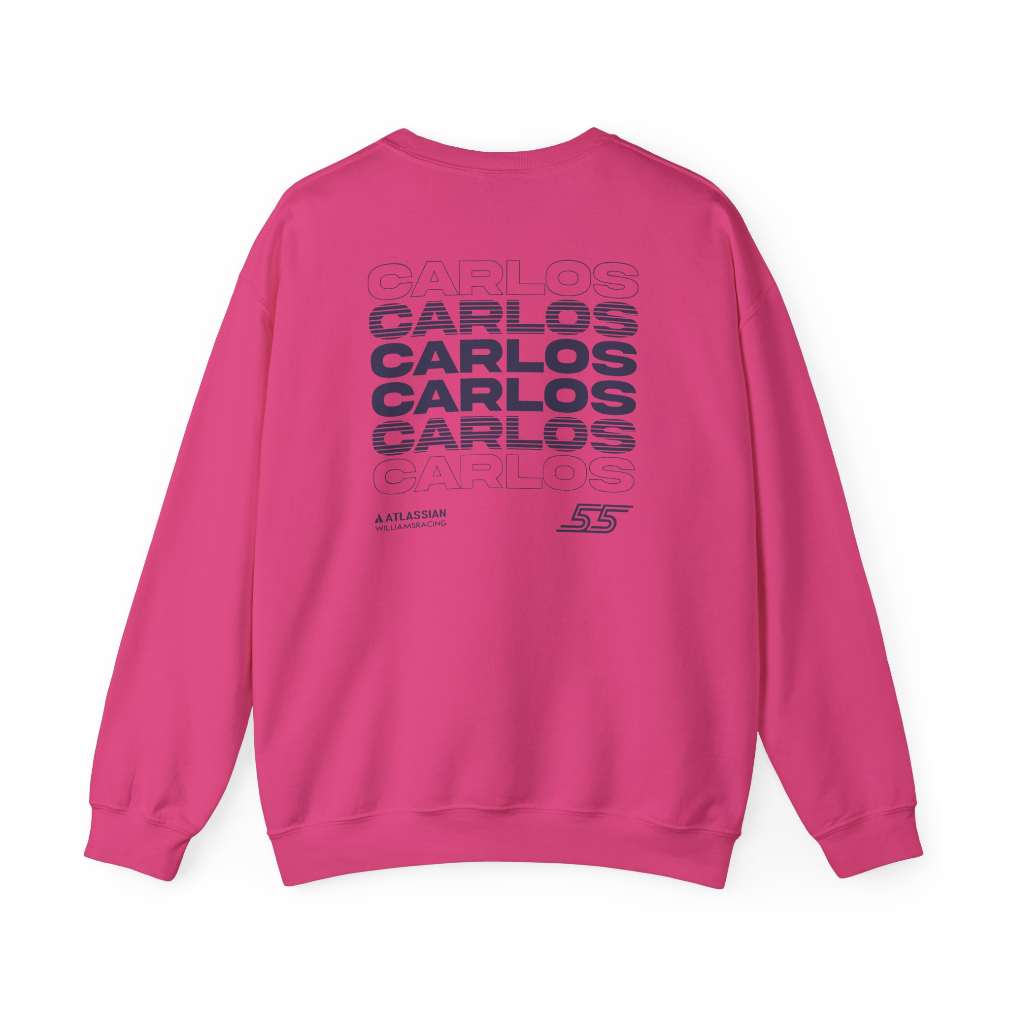 Carlos Sainz Atlassian Williams Racing Unisex Heavy Blendâ„¢ Crewneck Sweatshirt