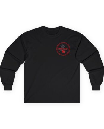 Sepultura 40th Anniversary Soccer Unisex Ultra Cotton Long Sleeve Tee