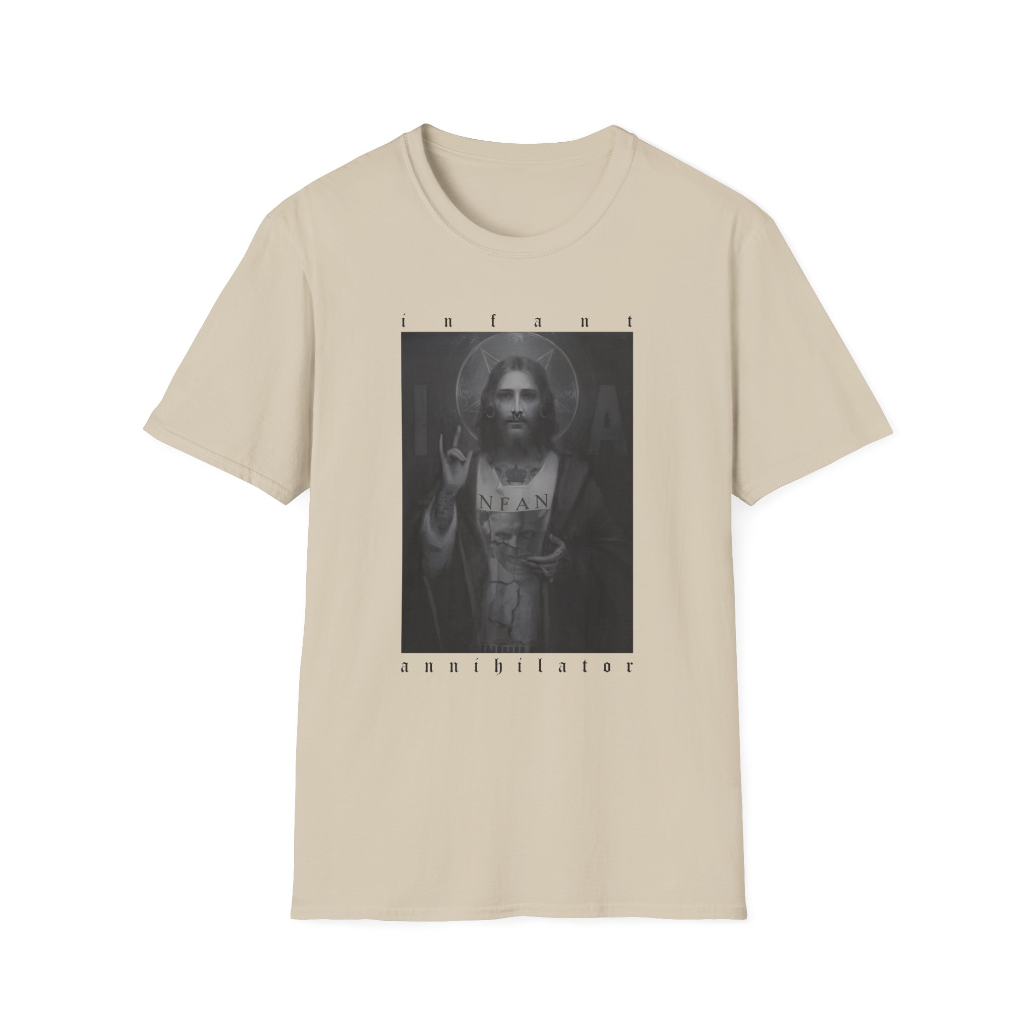 Infant Annihilator Jesus Unisex Softstyle T-Shirt