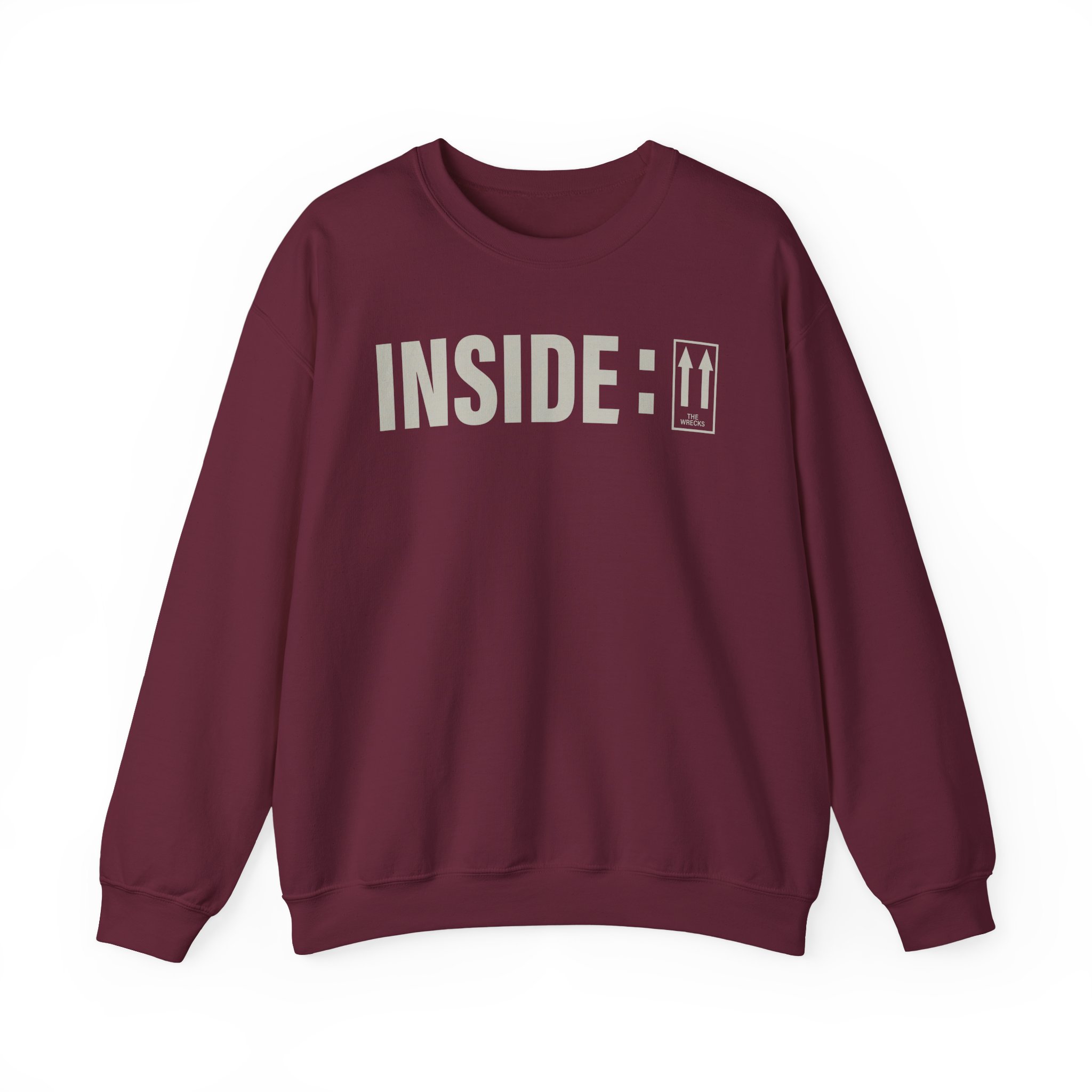 The Wrecks INSIDE Unisex Heavy Blendâ„¢ Crewneck Sweatshirt
