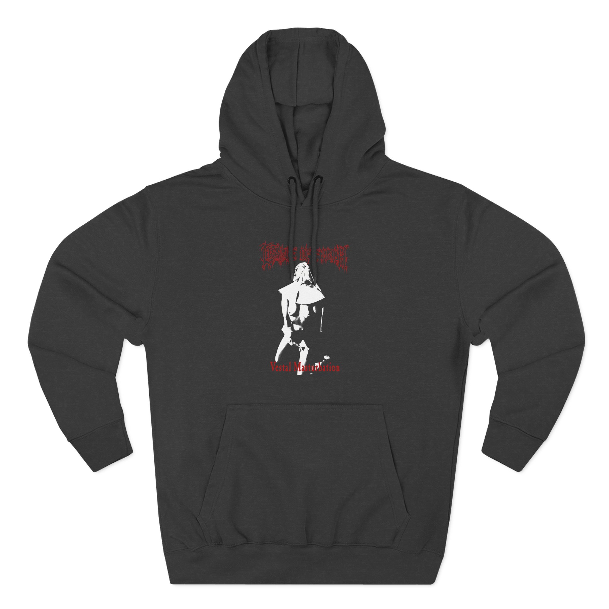 Cradle of Filth Vestal Masturbation Three-Panel Fleece Hoodie