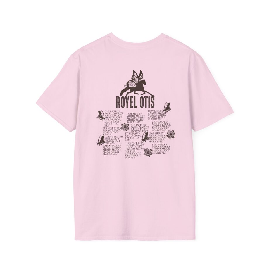 Royel Otis Mary Marry Me Faded Powder Unisex Softstyle T-Shirt