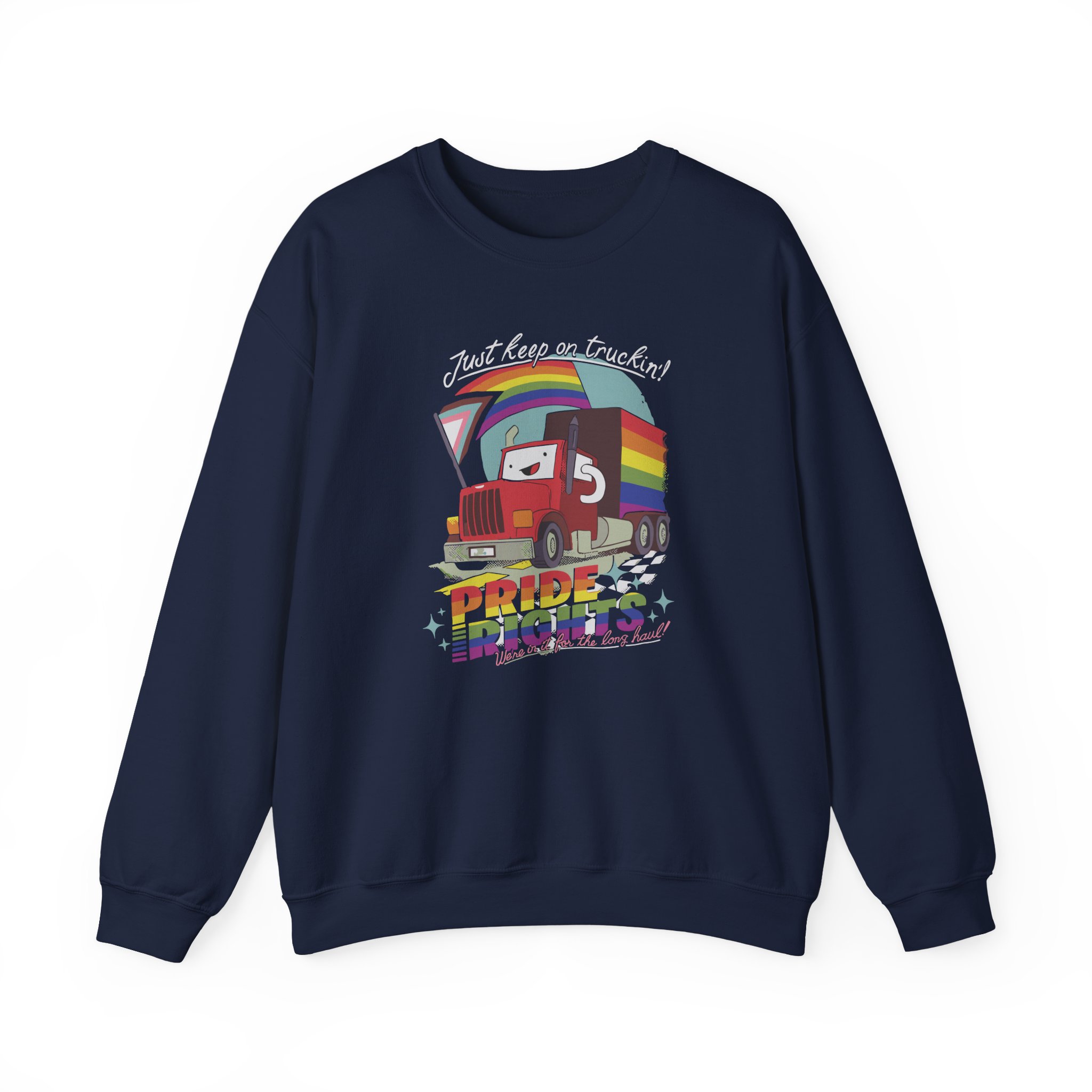 Drawfee Pride Unisex Heavy Blendâ„¢ Crewneck Sweatshirt