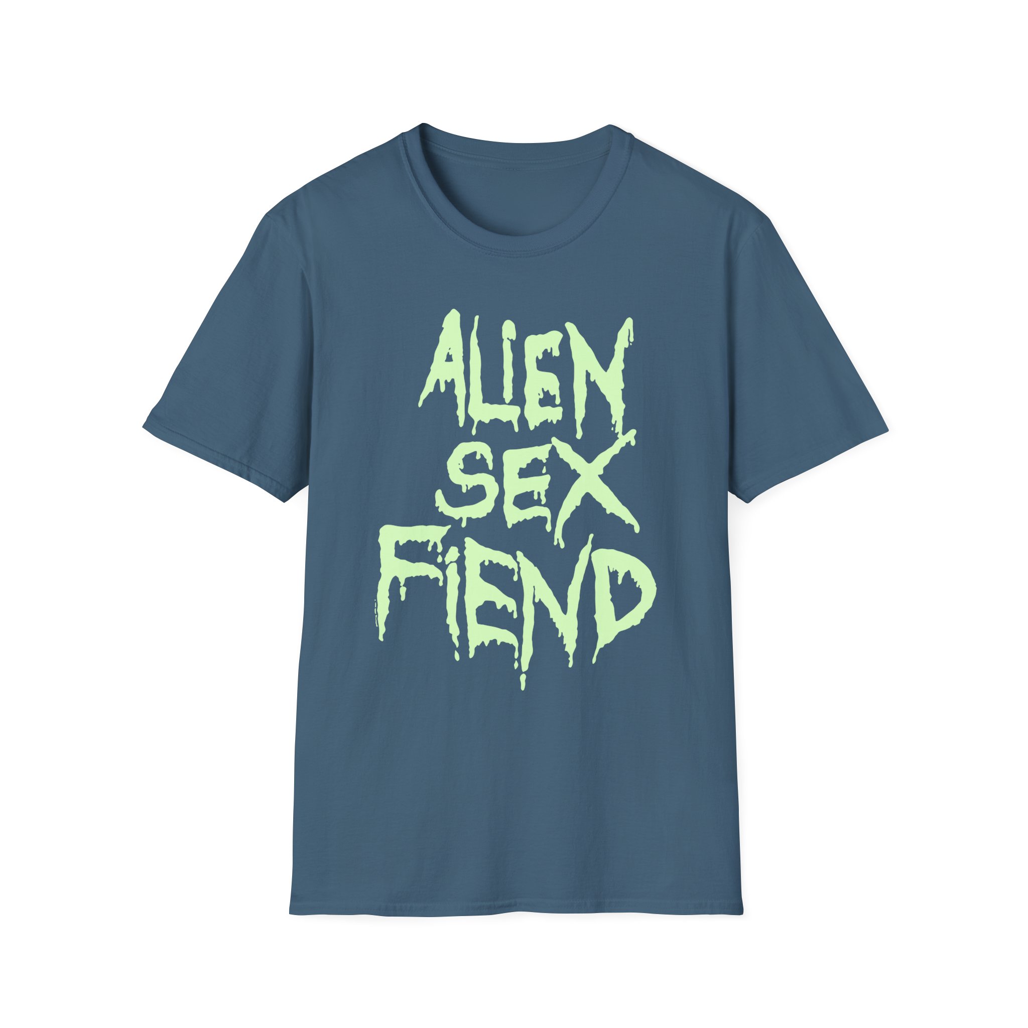 Alien Sex Fiend Glow in the Dark Unisex Softstyle T-Shirt