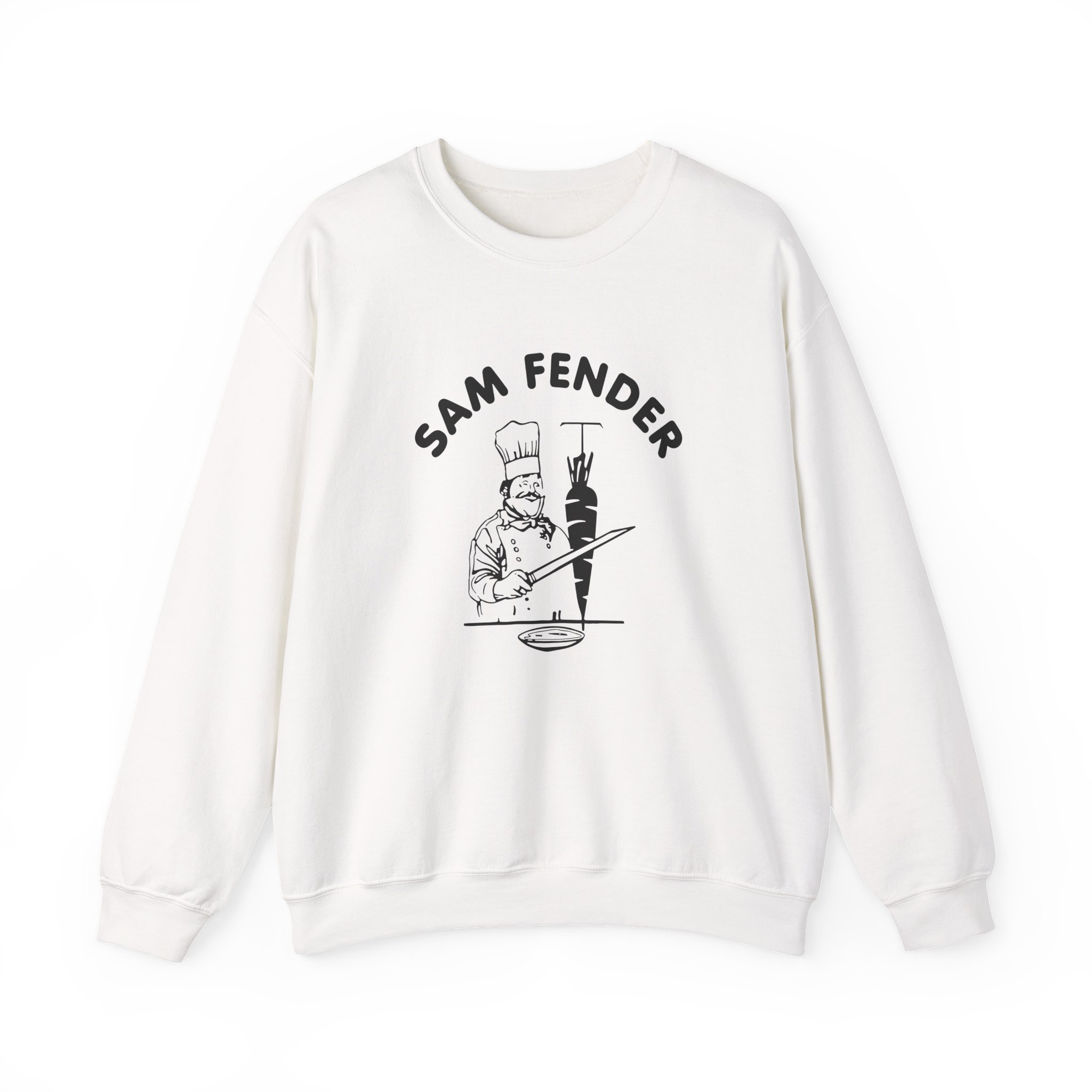 Sam Fender Vegan Kebab Unisex Heavy Blendâ„¢ Crewneck Sweatshirt