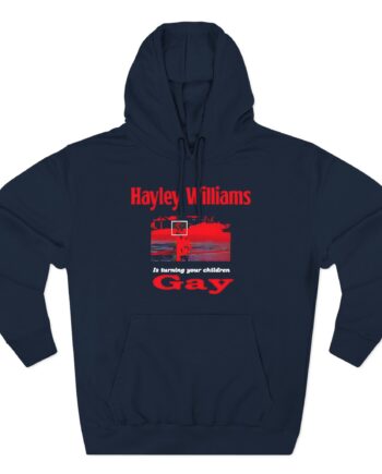 Hayley Williams Turning Your Children Gay Three-Panel Fleece Hoodie