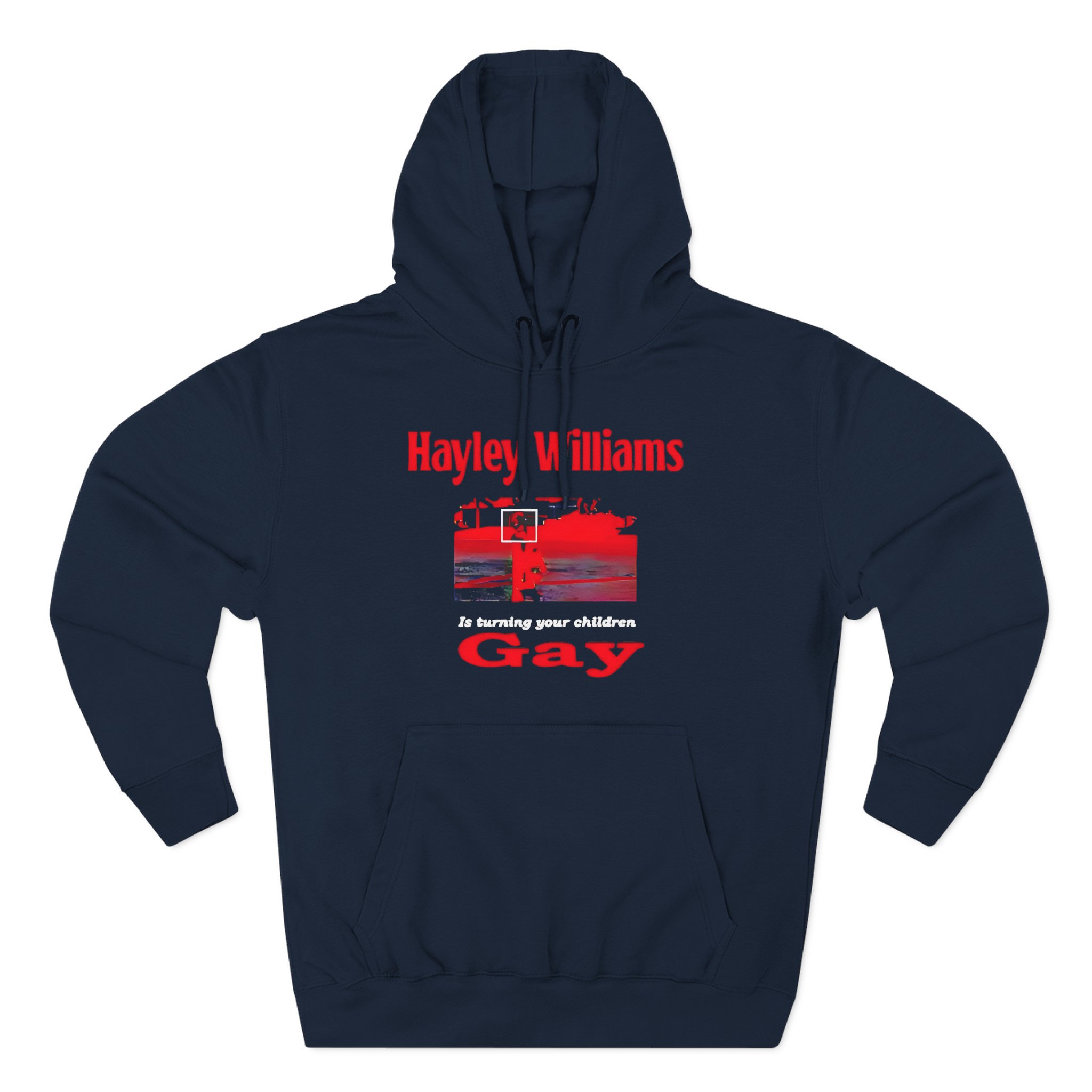 Hayley Williams Turning Your Children Gay Three-Panel Fleece Hoodie