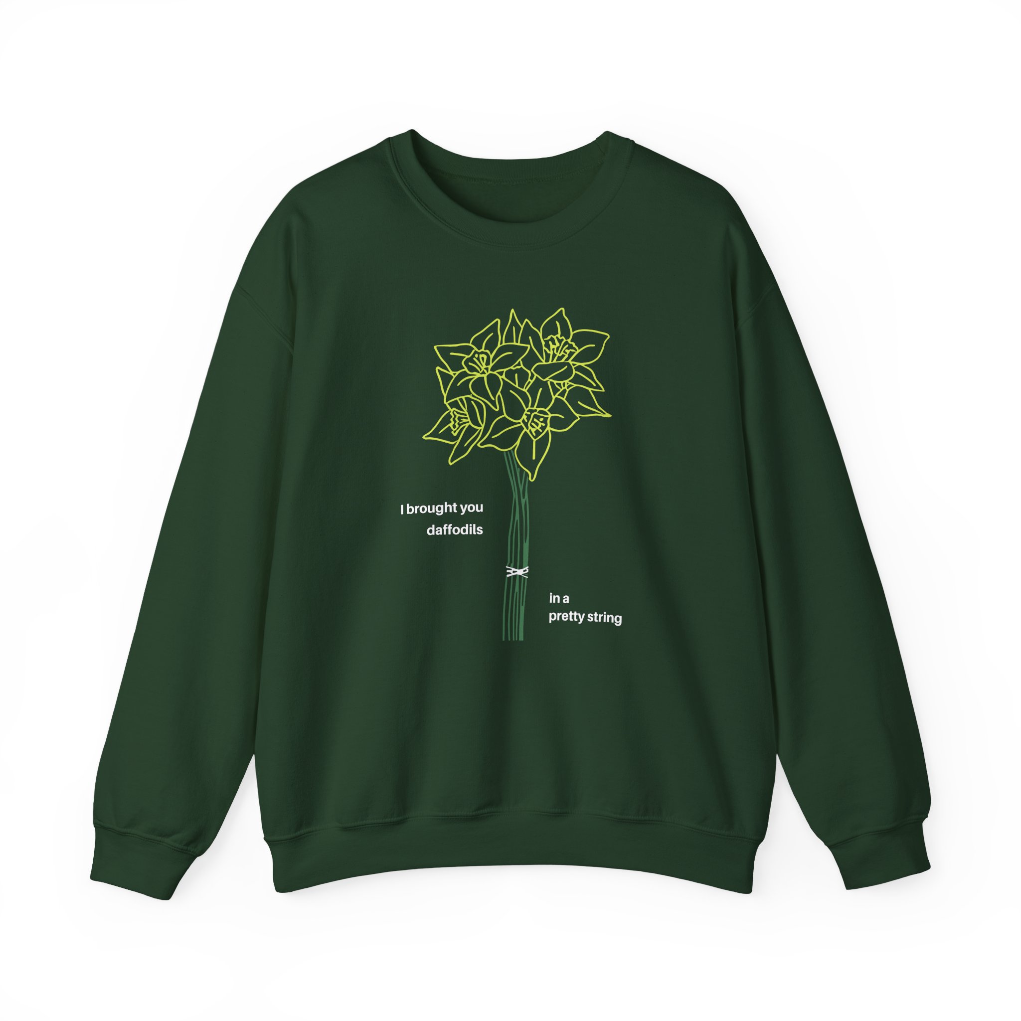 Tom Odell Daffodils Unisex Heavy Blendâ„¢ Crewneck Sweatshirt