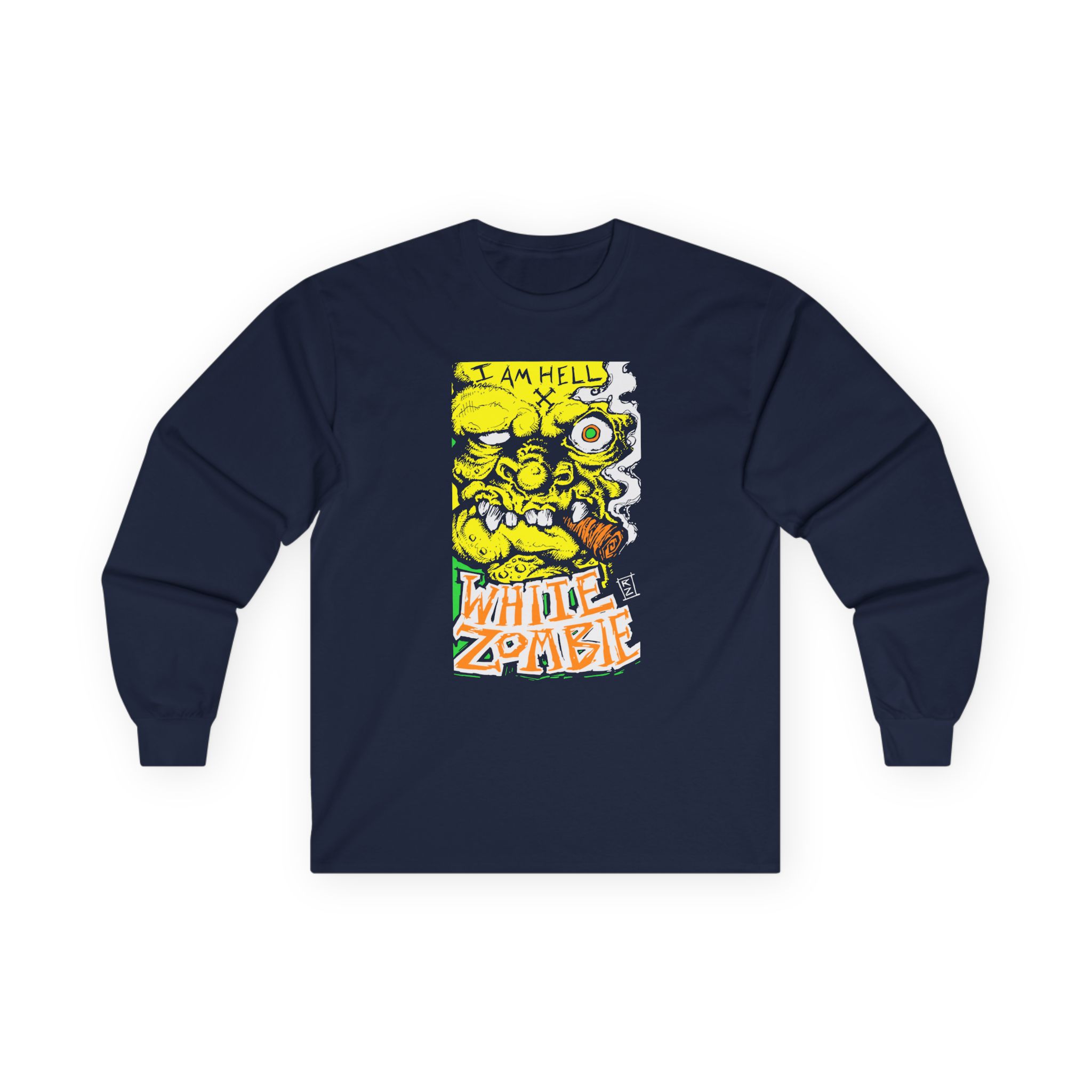 White Zombie I Am Hell Unisex Ultra Cotton Long Sleeve Tee