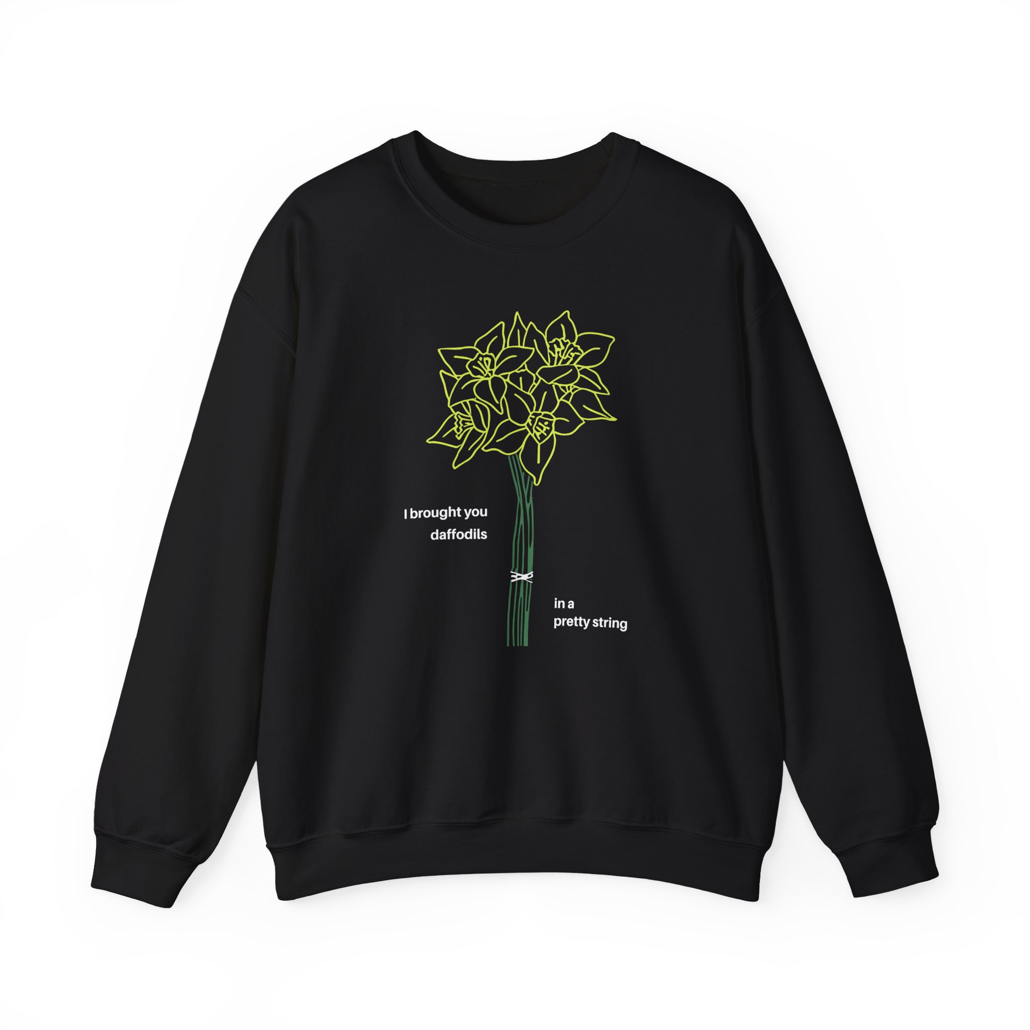 Tom Odell Daffodils Unisex Heavy Blendâ„¢ Crewneck Sweatshirt