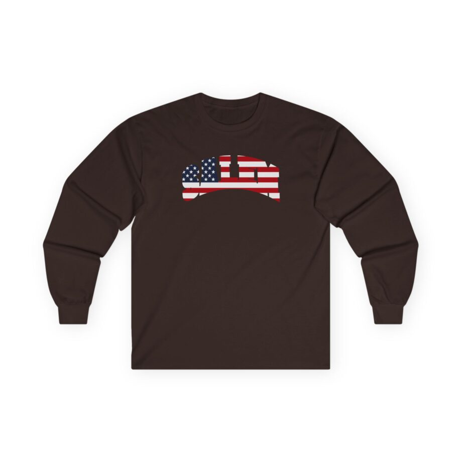Salem American Unisex Ultra Cotton Long Sleeve Tee