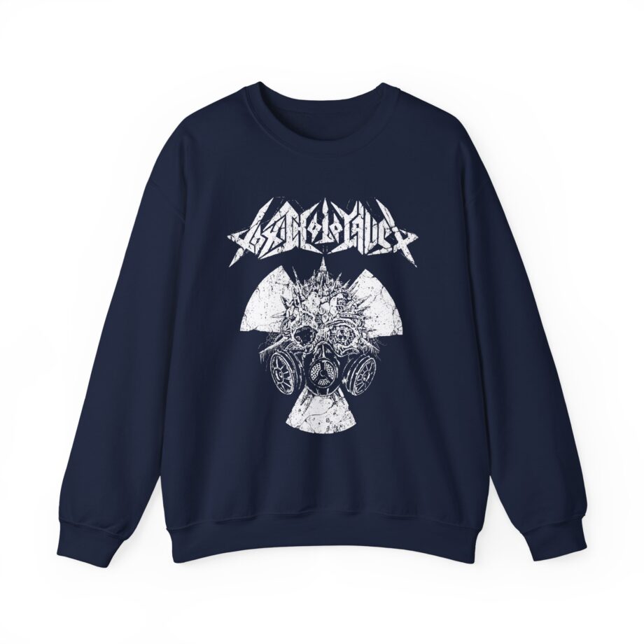 Toxic Holocaust Radiation Gas Mask Unisex Heavy Blend™ Crewneck Sweatshirt