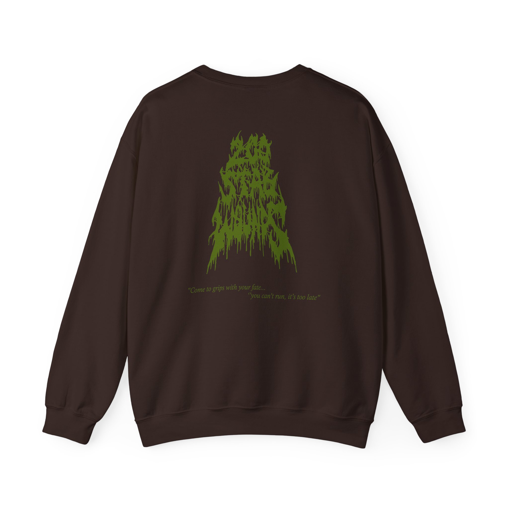 200 Stab Wounds Spider Skull Unisex Heavy Blendâ„¢ Crewneck Sweatshirt