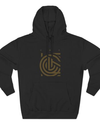 Omd Souvenir Bronze Lines Three-Panel Fleece Hoodie