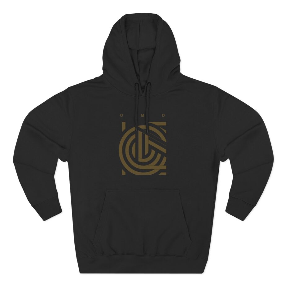 Omd Souvenir Bronze Lines Three-Panel Fleece Hoodie