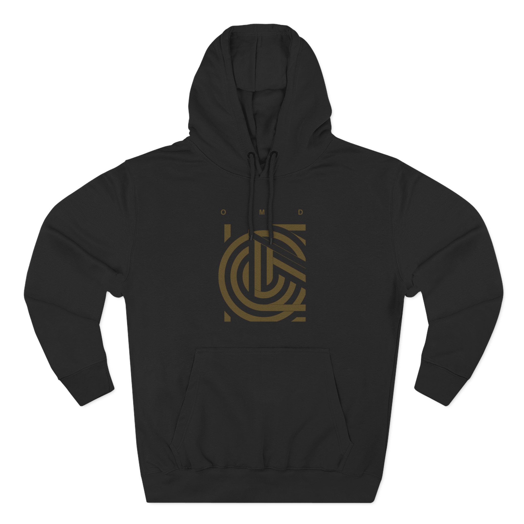 Omd Souvenir Bronze Lines Three-Panel Fleece Hoodie