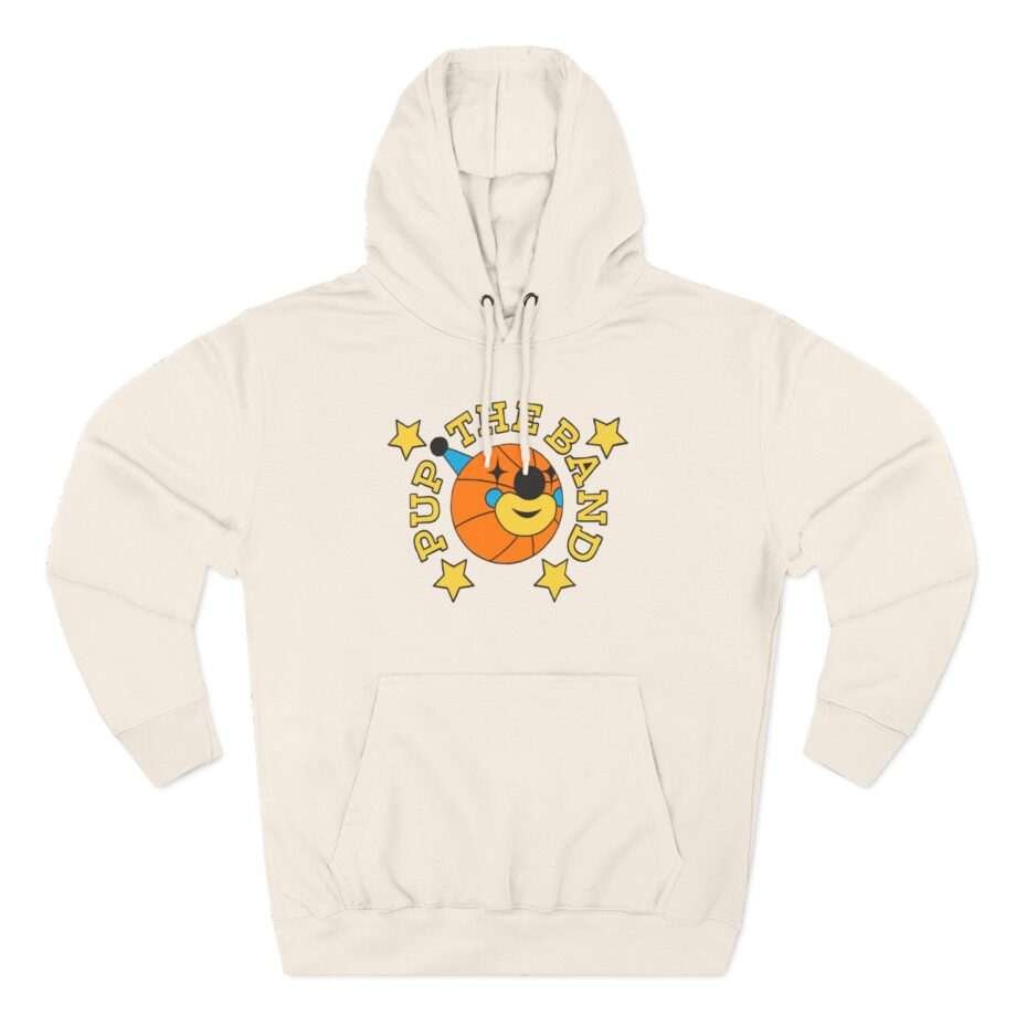 Pup Rock Three-Panel Fleece Hoodie