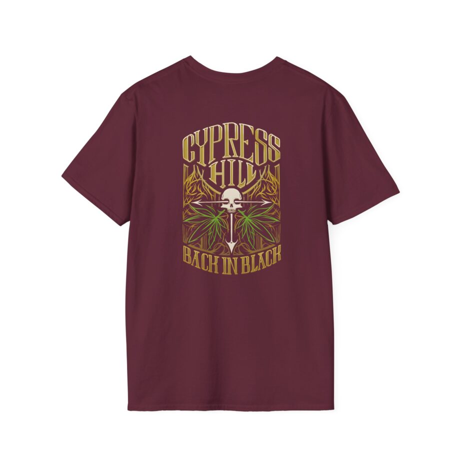 Cypress Hill Back In Black Unisex Softstyle T-Shirt