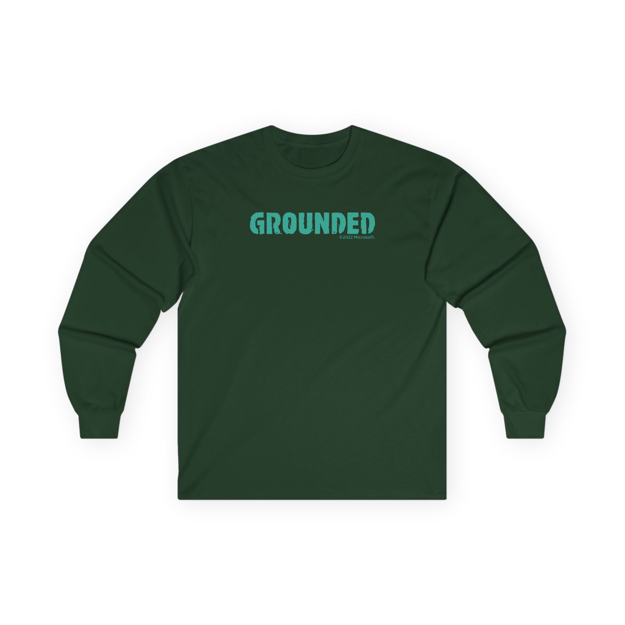 Grounded Logo Unisex Ultra Cotton Long Sleeve Tee