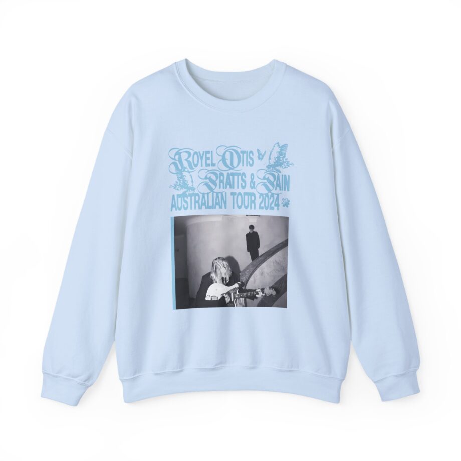 Royel Otis Band Pratts and Pain Australian Tour 2024  Unisex Heavy Blend™ Crewneck Sweatshirt
