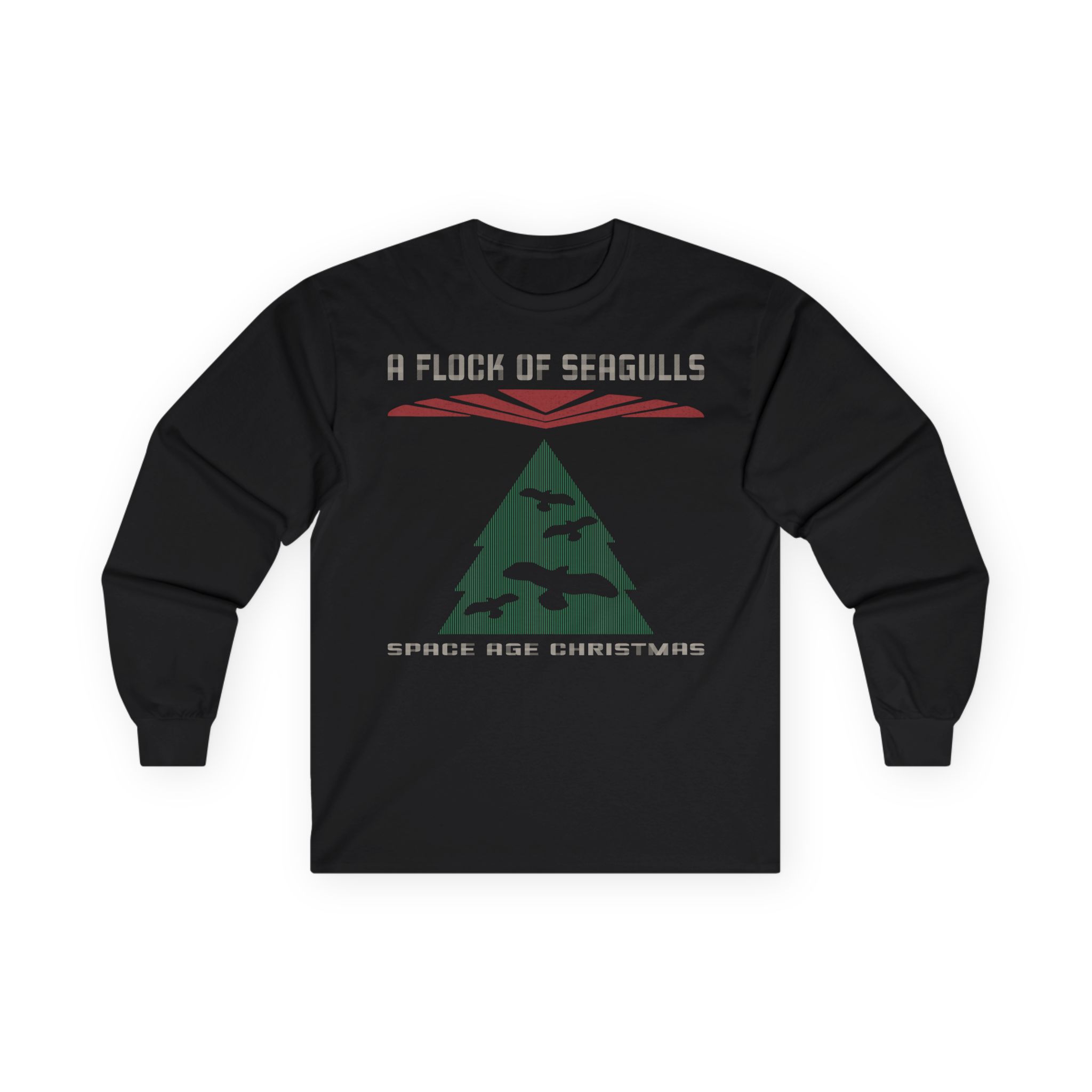 A Flock of Seagulls Ugly Xmas Unisex Ultra Cotton Long Sleeve Tee