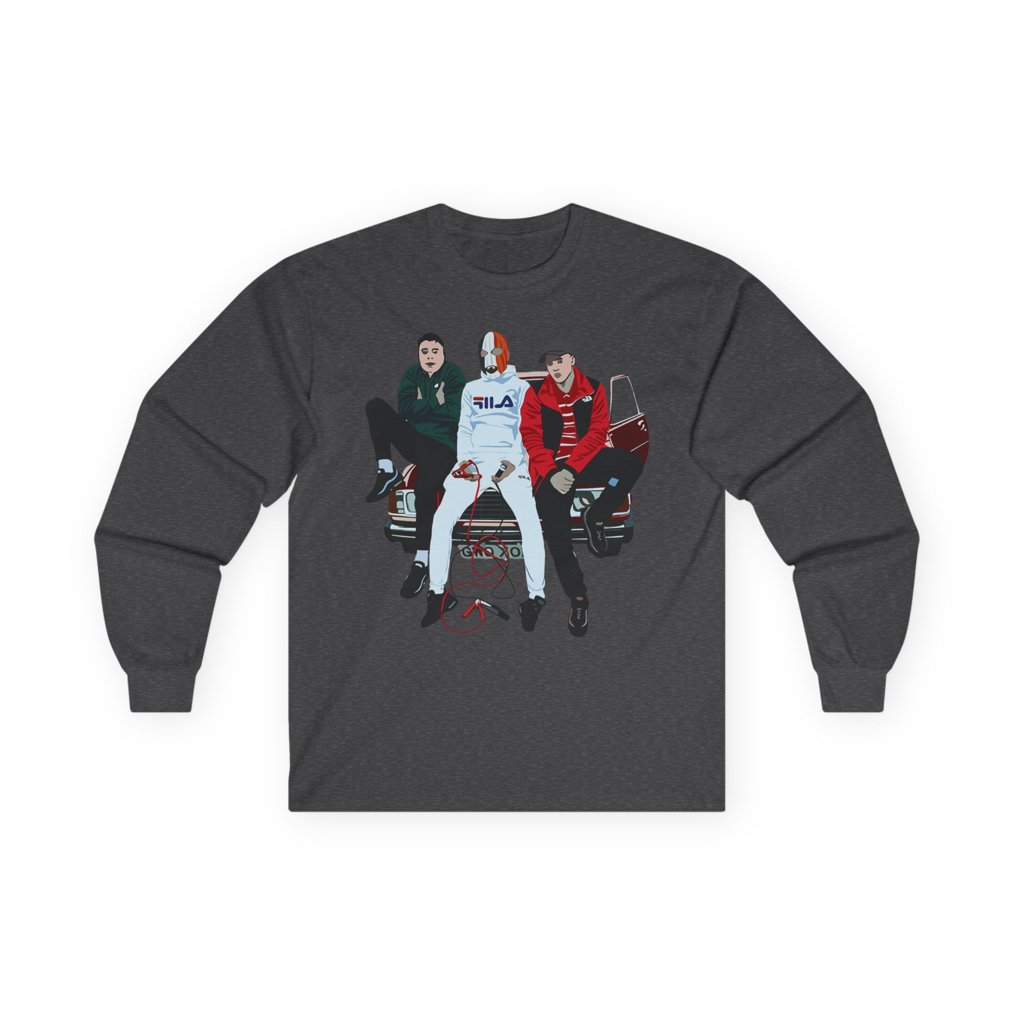 Kneecap 3cag Unisex Ultra Cotton Long Sleeve Tee