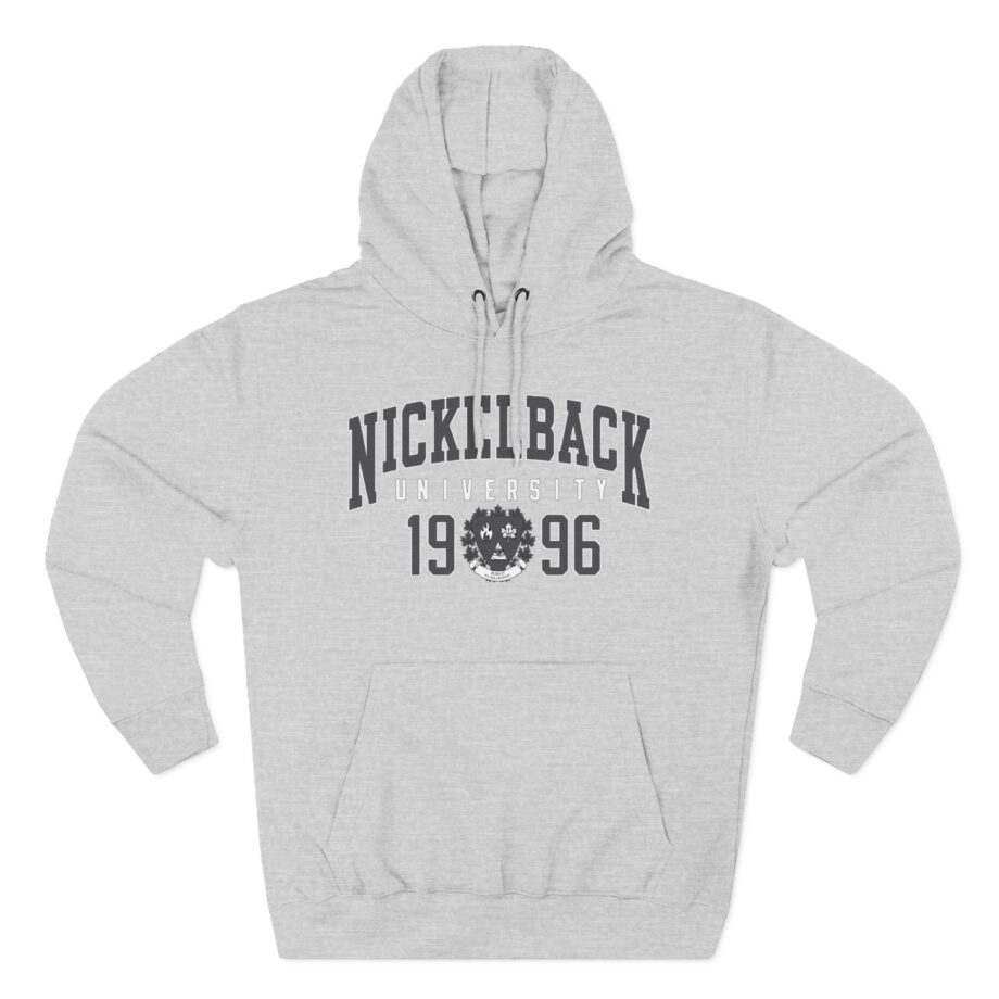 Nickelback University Three-Panel Fleece Hoodie