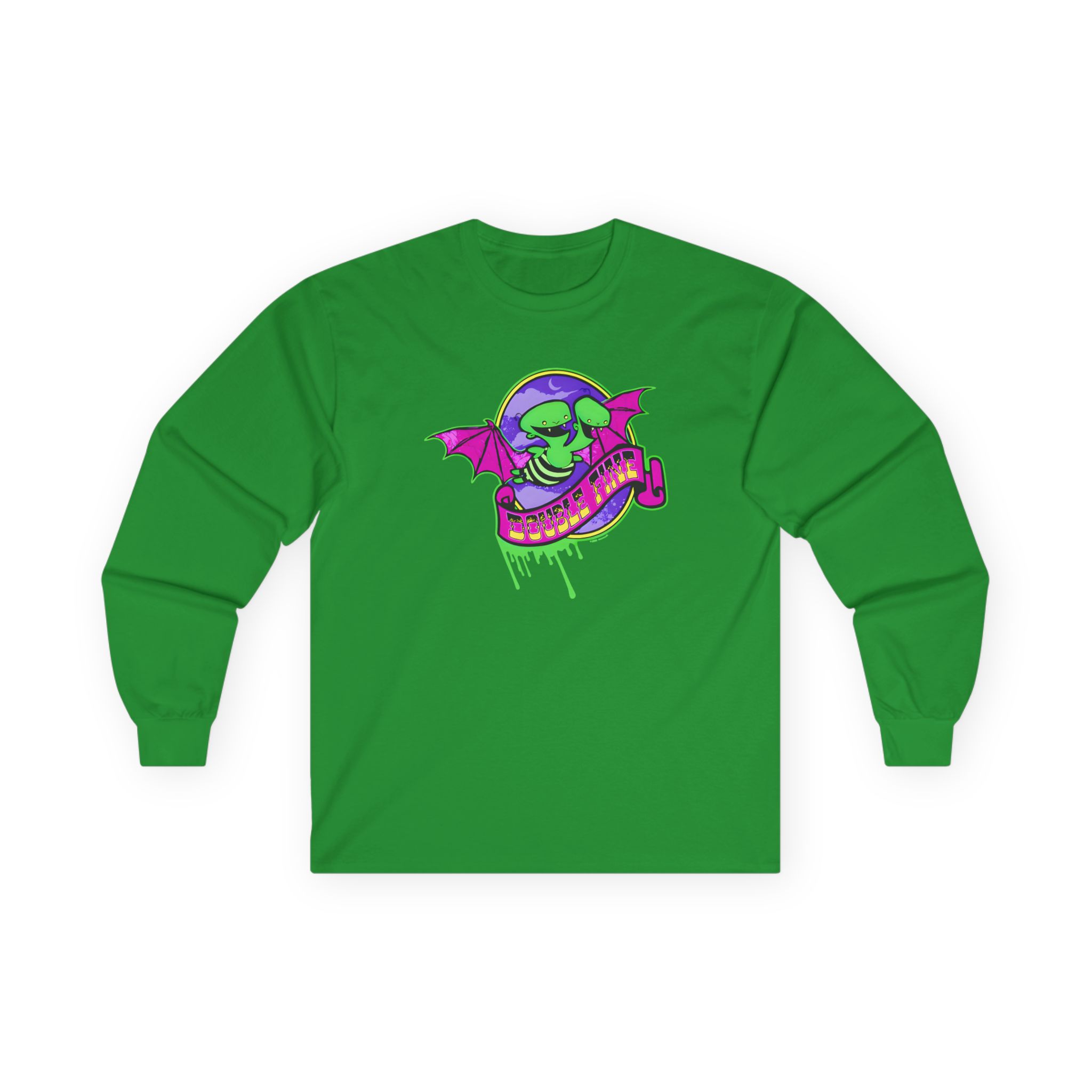 Double Fine Halloween Unisex Ultra Cotton Long Sleeve Tee