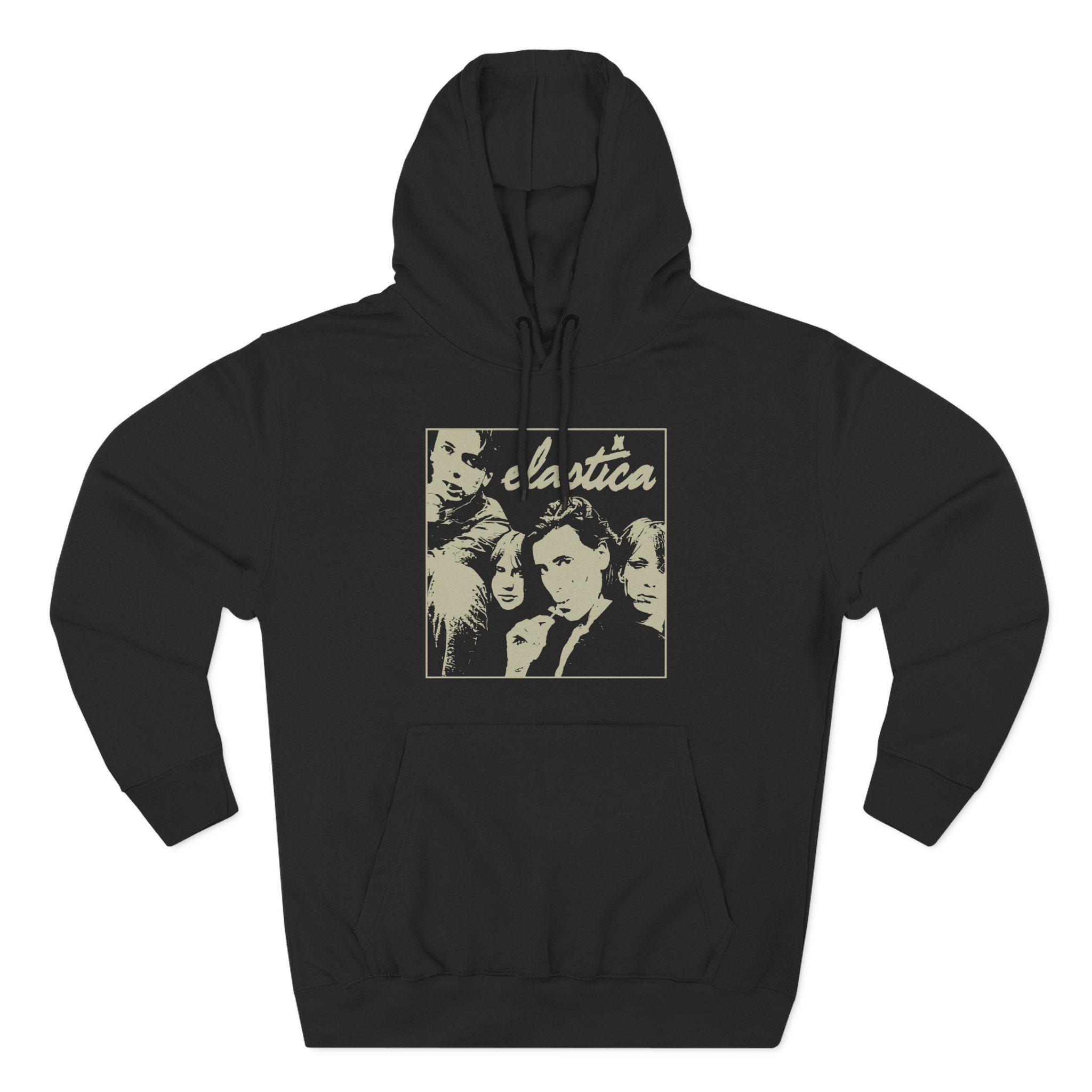 Elastica Three-Panel Fleece Hoodie