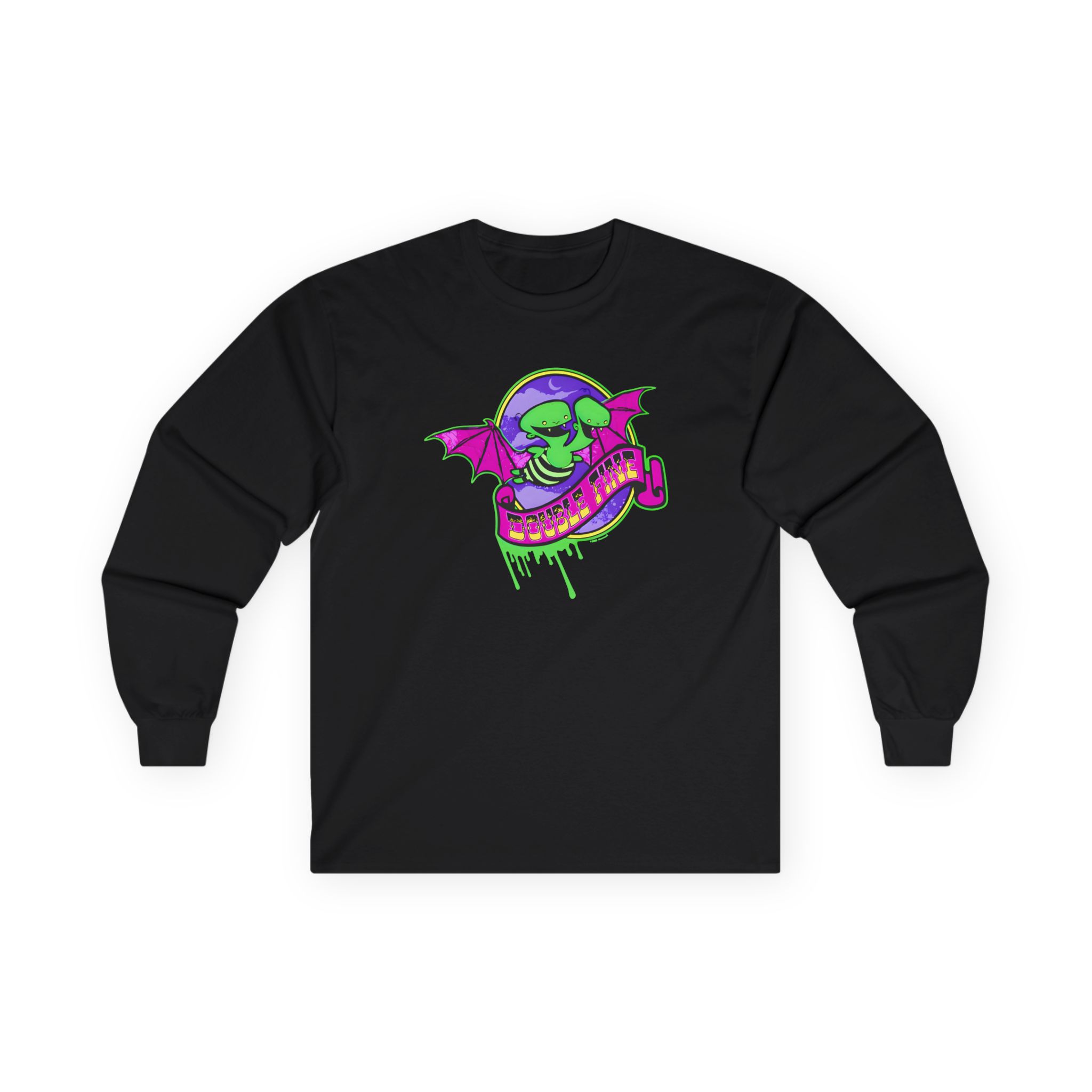 Double Fine Halloween Unisex Ultra Cotton Long Sleeve Tee